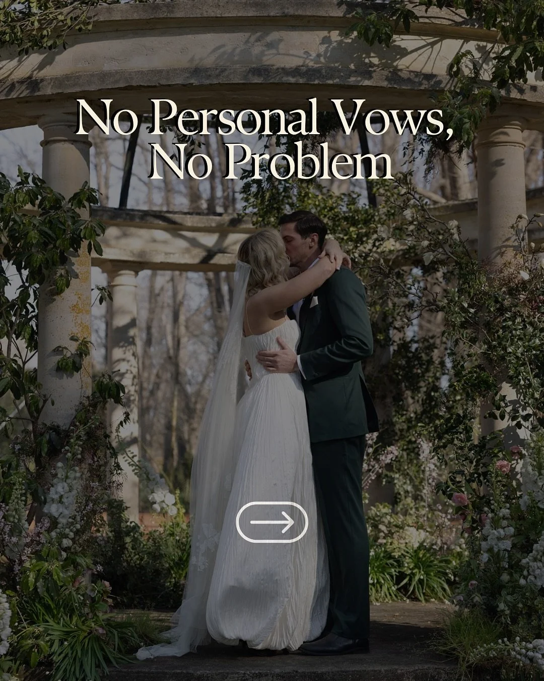 Proof that a ceremony doesn&rsquo;t need personal vows to be emotional - it just needs heart, intention, and the right celebrant ✨

Cover image - @houseoflucielove