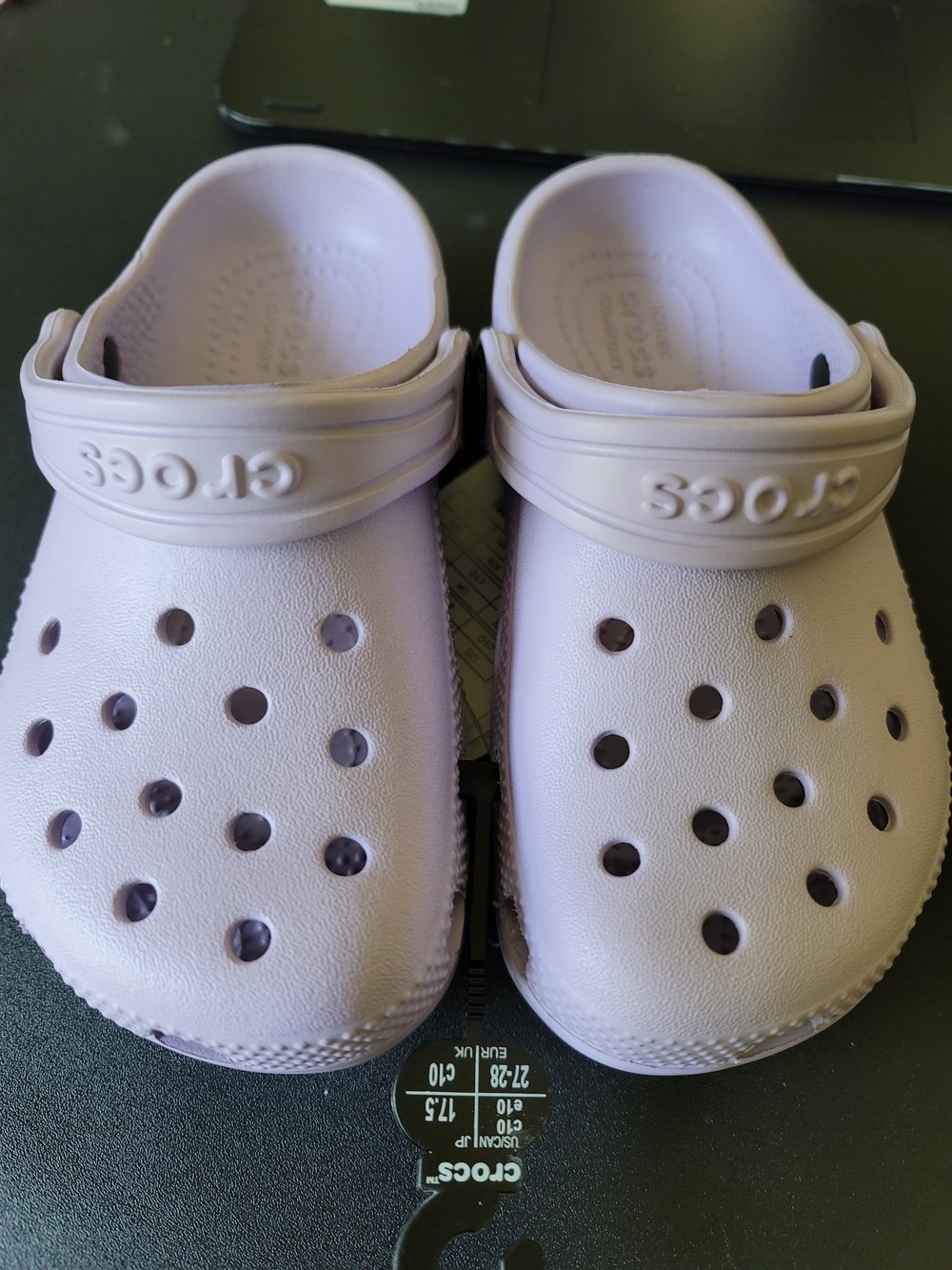 Black LV Crocs — Charm Kandy