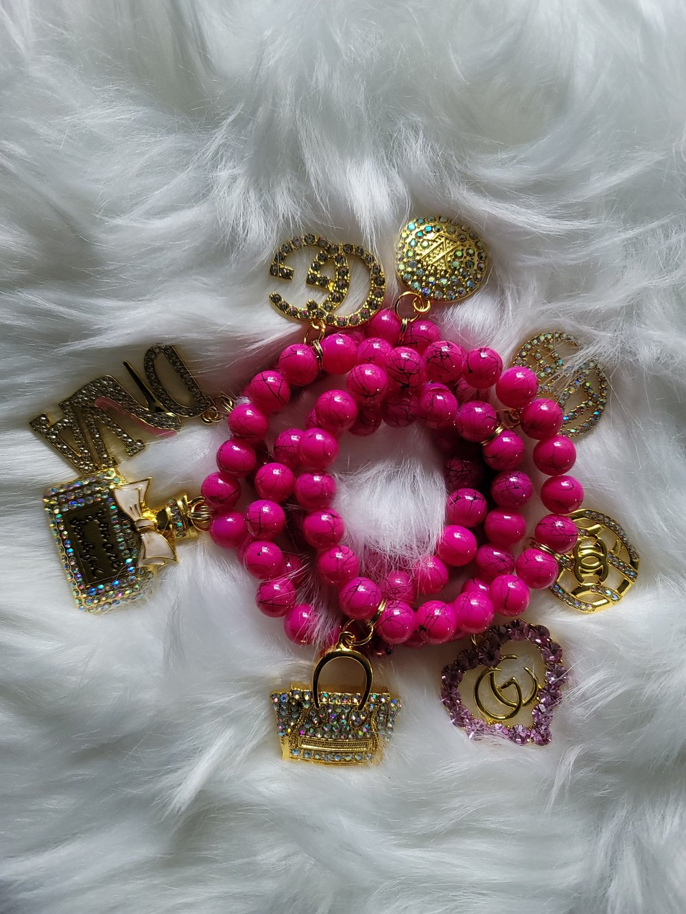 Custom Bracelet set 3 — Charm Kandy