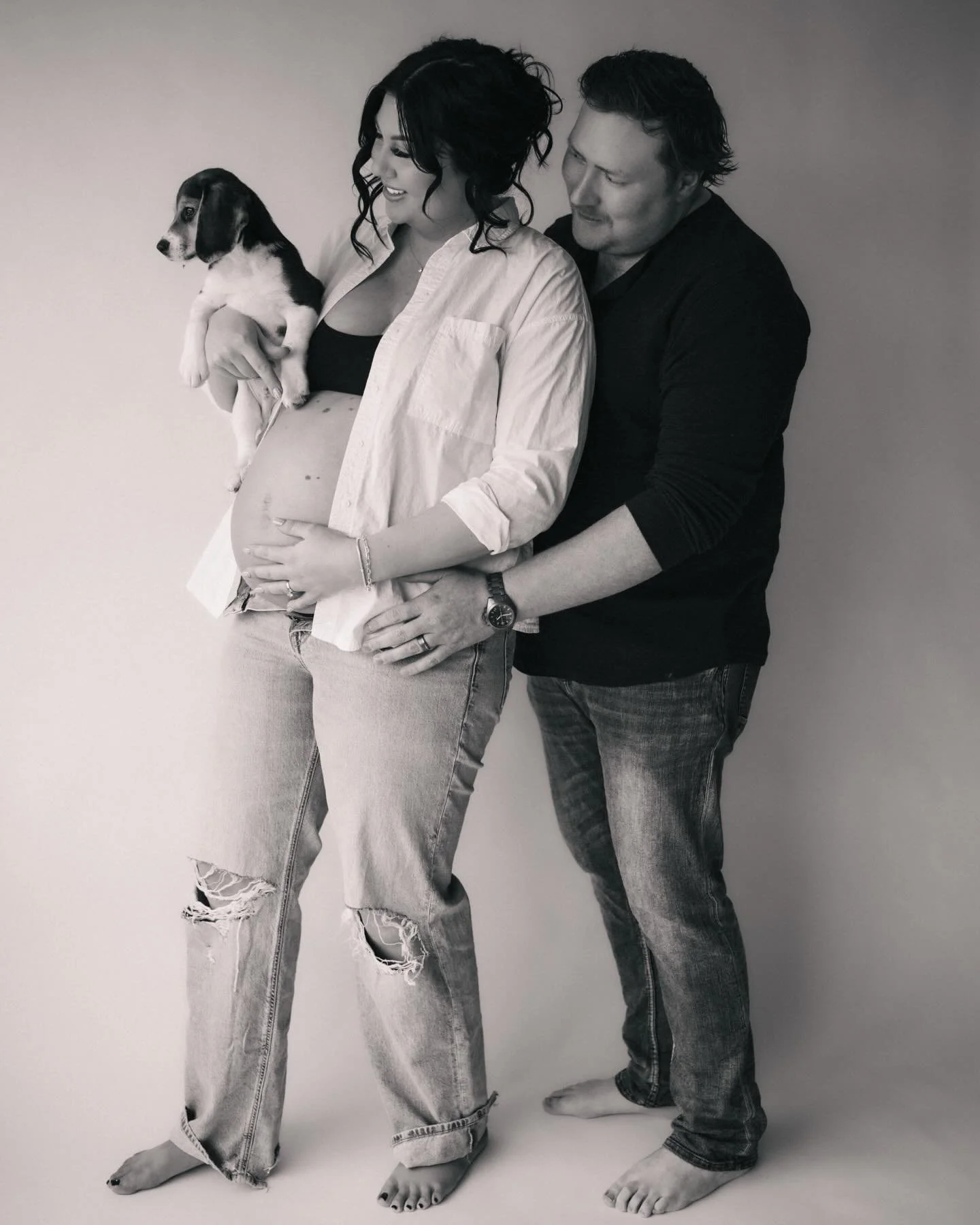 Documenting the journey into parenthood is one of my favs . Especially when they bring sweet little pups 🥺 @boonn_t @leducloftonmain