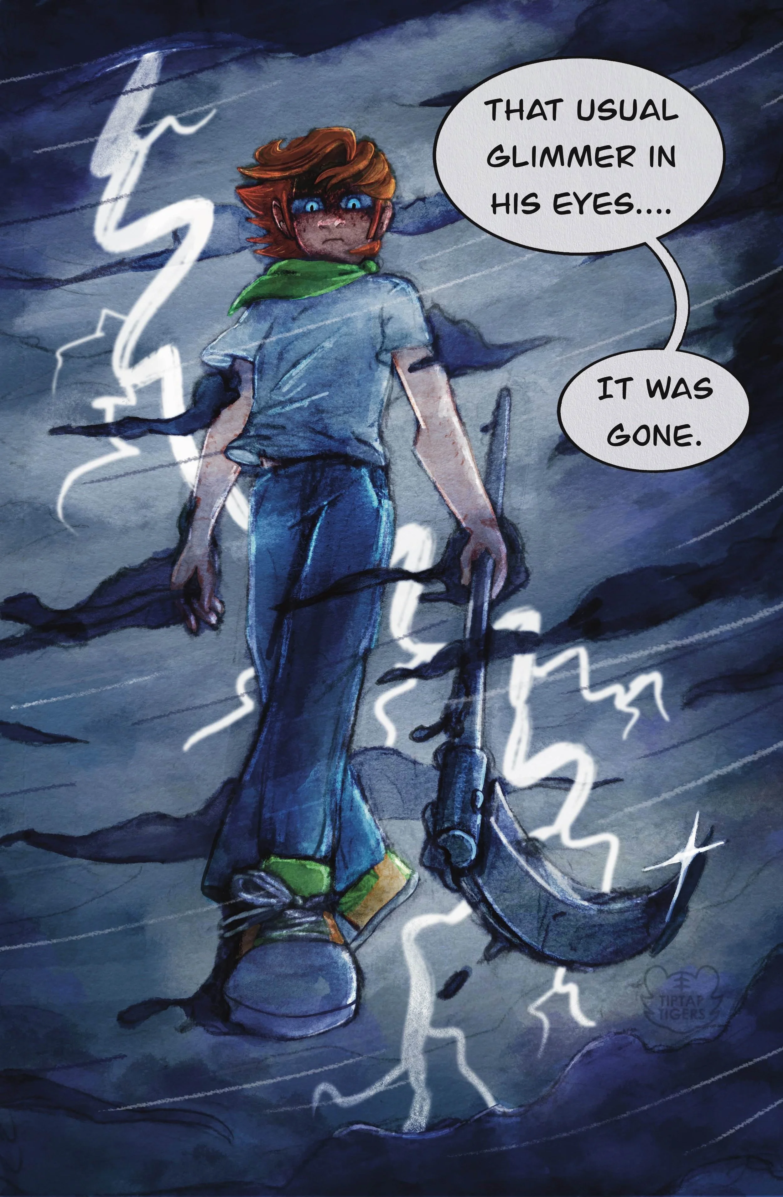 Talon Comic Test - Pencil, Procreate - 2026