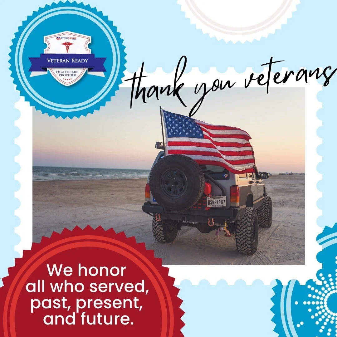 We honor all who served, past, present, and future. Thank you for your service. 🇺🇸⁠
⁠
From the team at True Joy Counseling &amp; Consulting