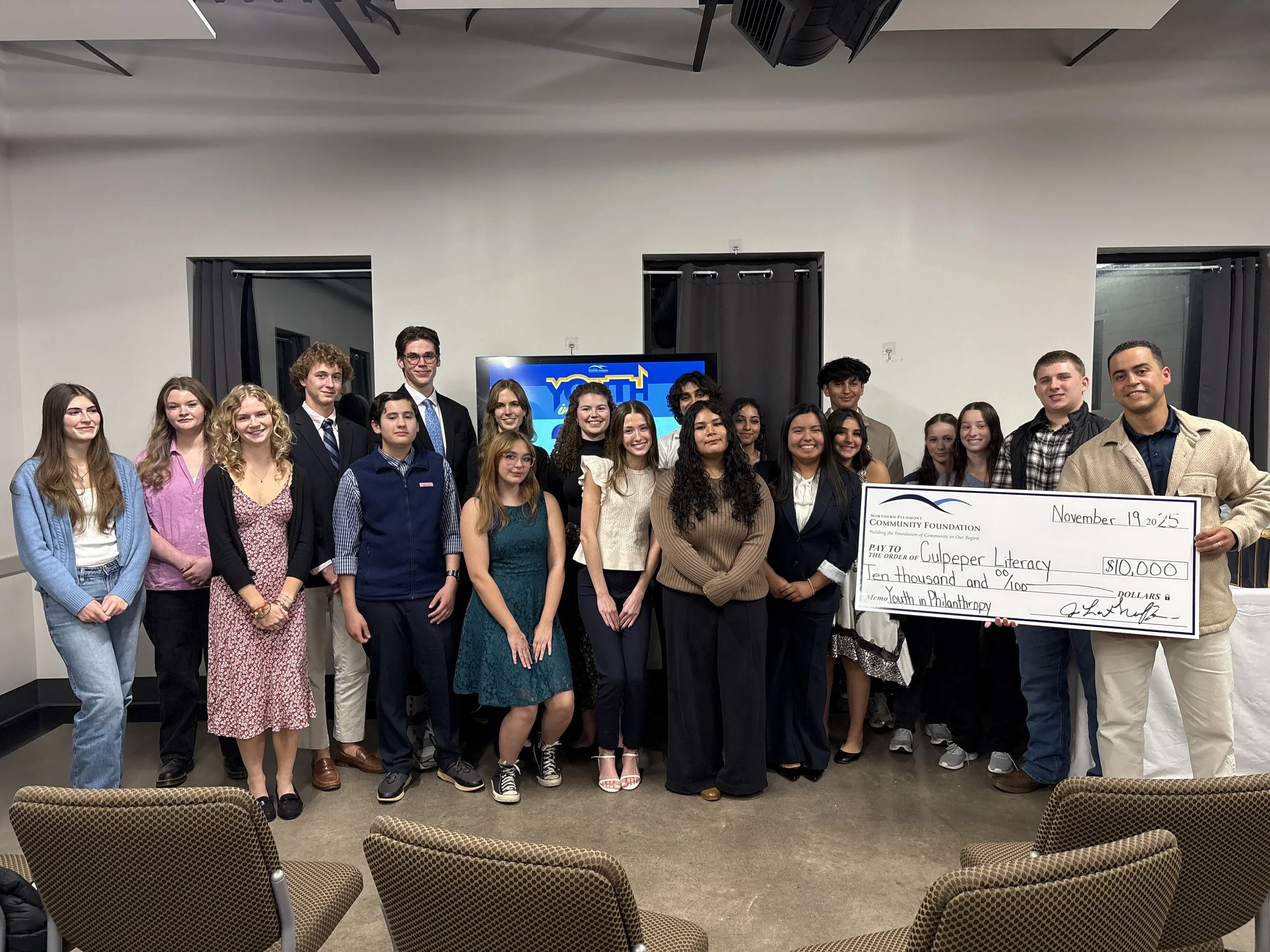 Youth in Philanthropy Grant Awarded