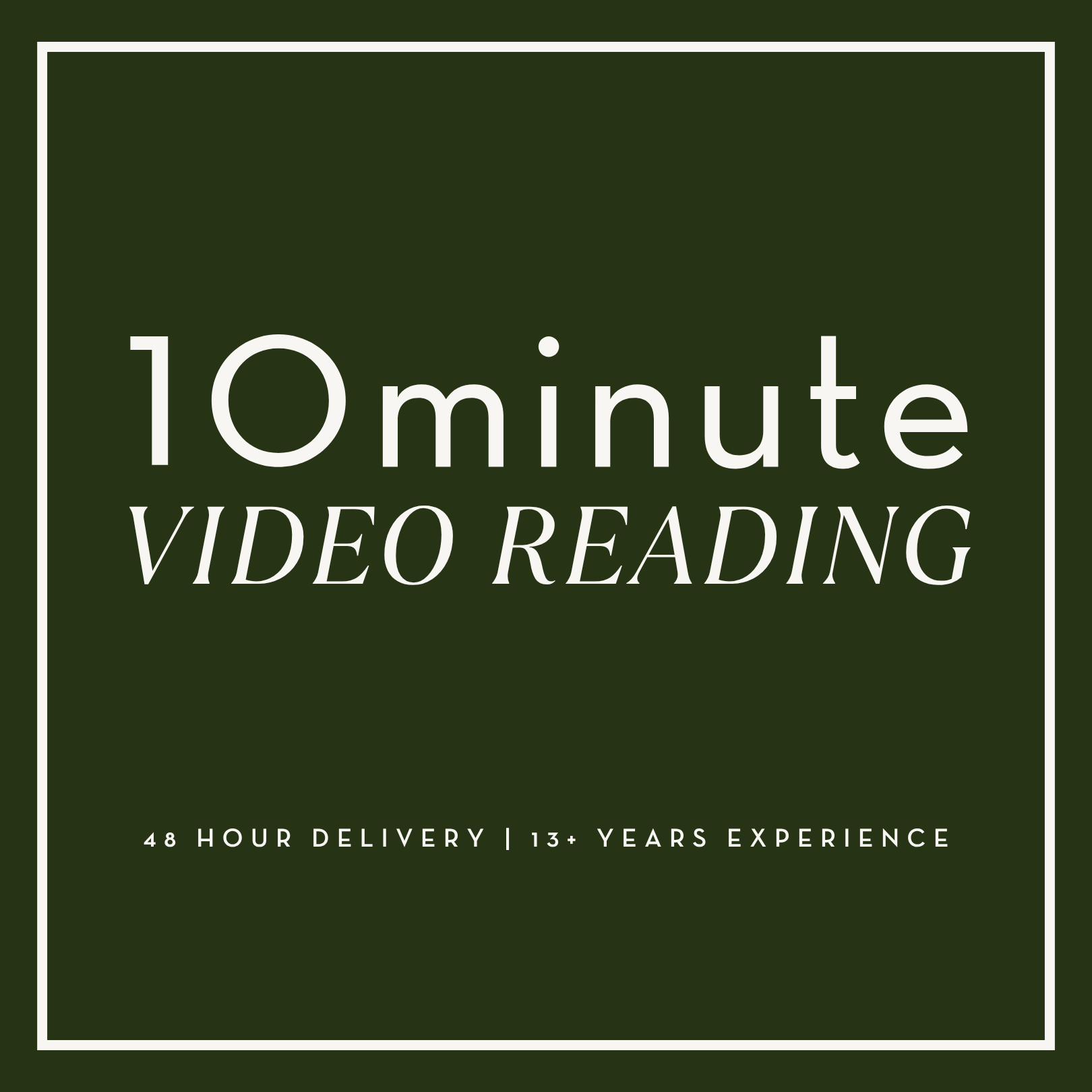 Coherence Tarot Video Session (10 min)