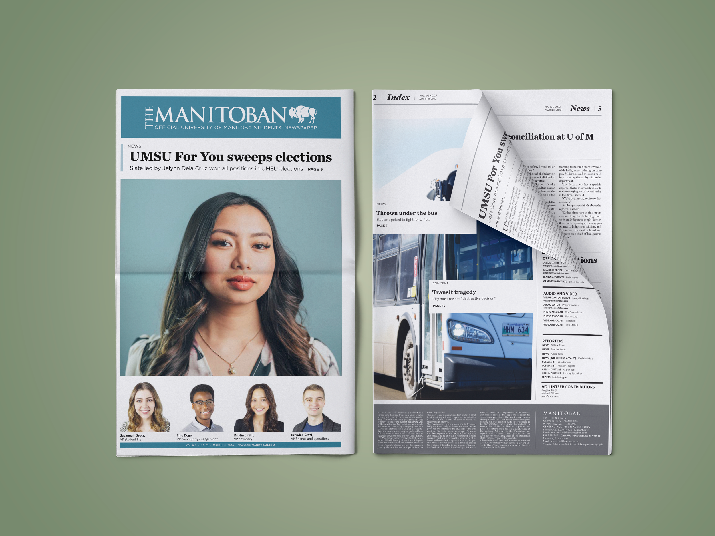 Design Editor | The Manitoban Newspaper