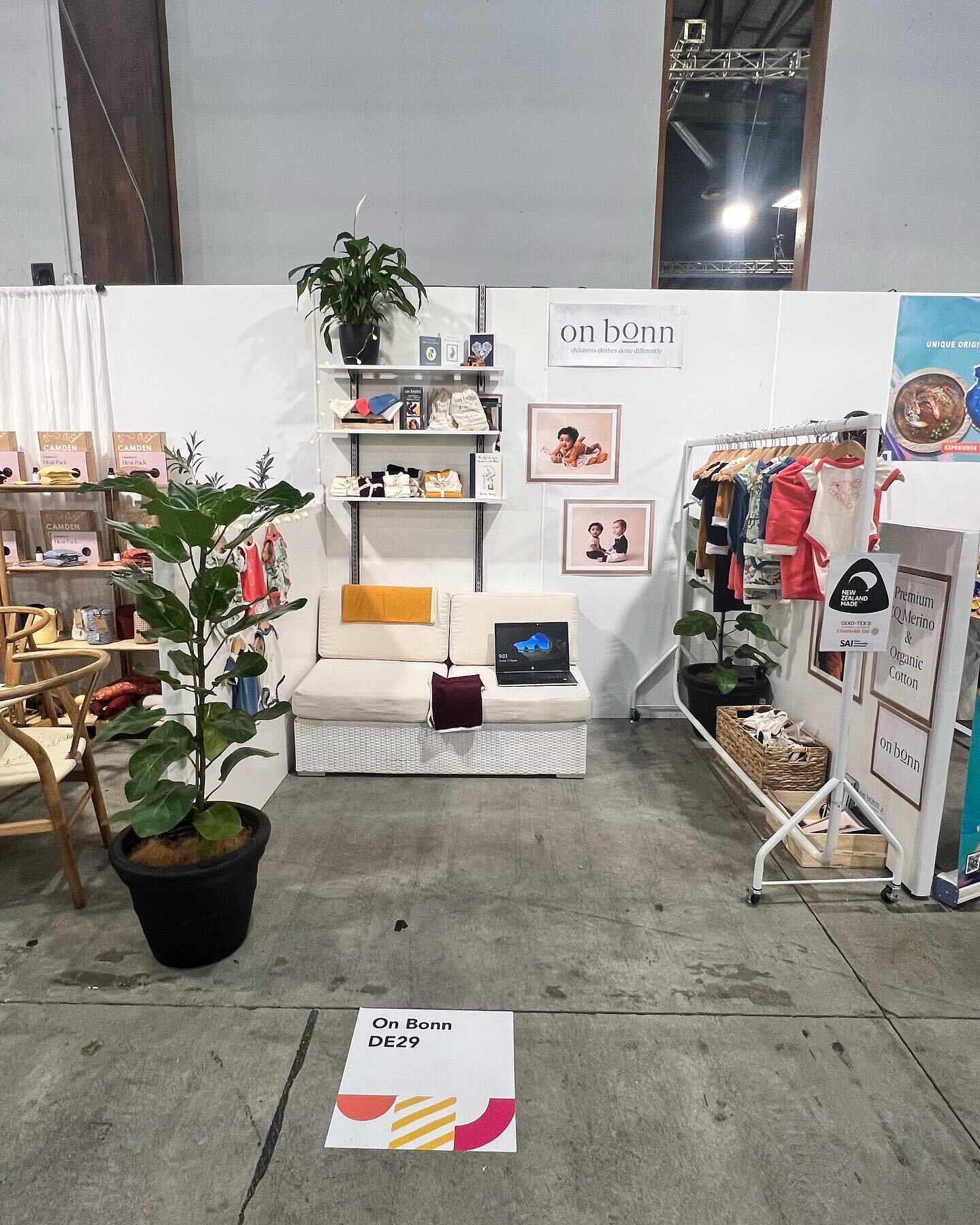 We&rsquo;re ready to go, got some great neighbours. Come and see us in the Design Exchange at the Auckland Showgrounds. #giftfairnz