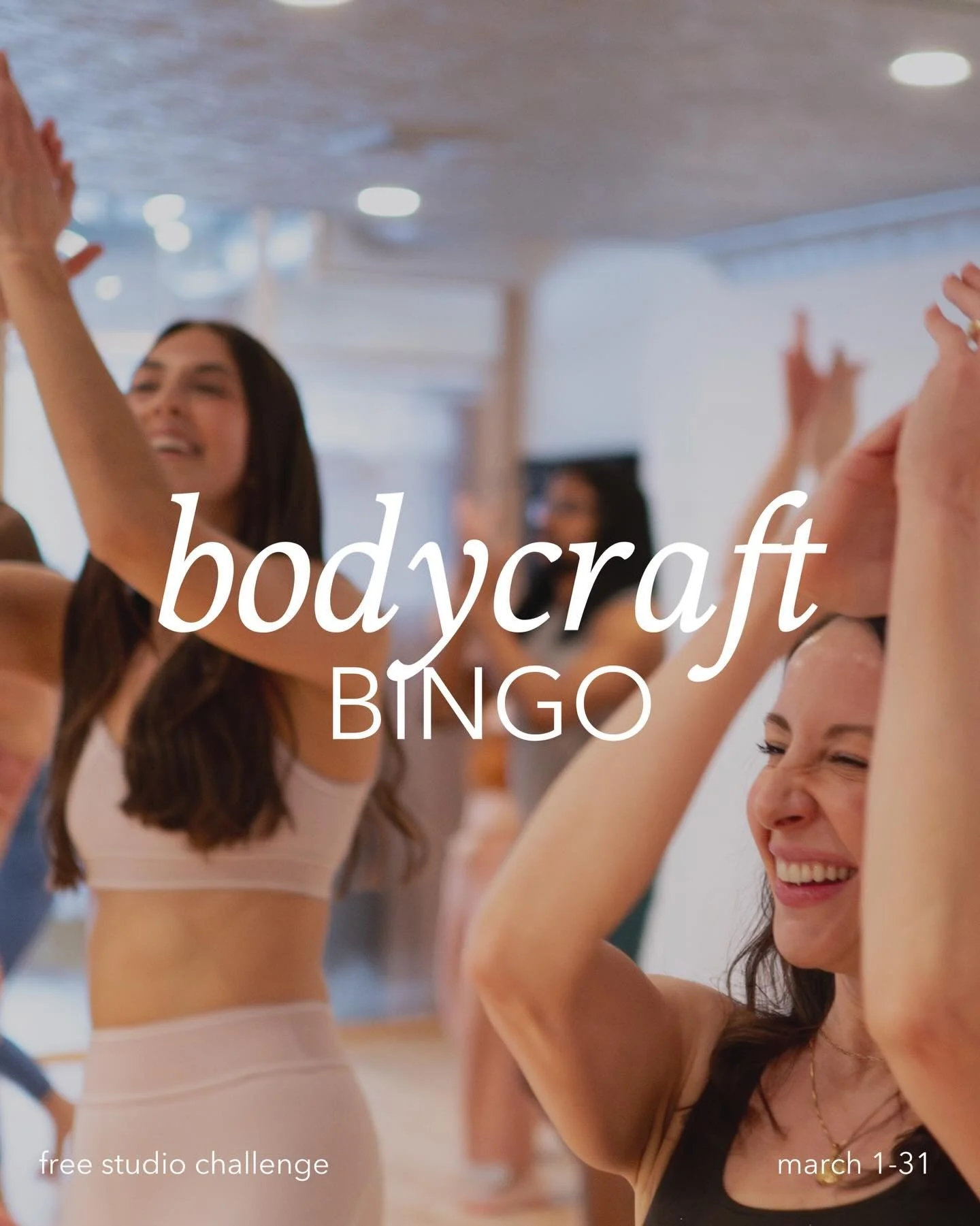 it&rsquo;s our favorite season: BINGO season!! grab a BINGO card at the front desk because it&rsquo;s free to play! let this long and unfortunately cold month of march be a chance to re-devote yourself to showing up. have some fun with it! 

🩷runs m