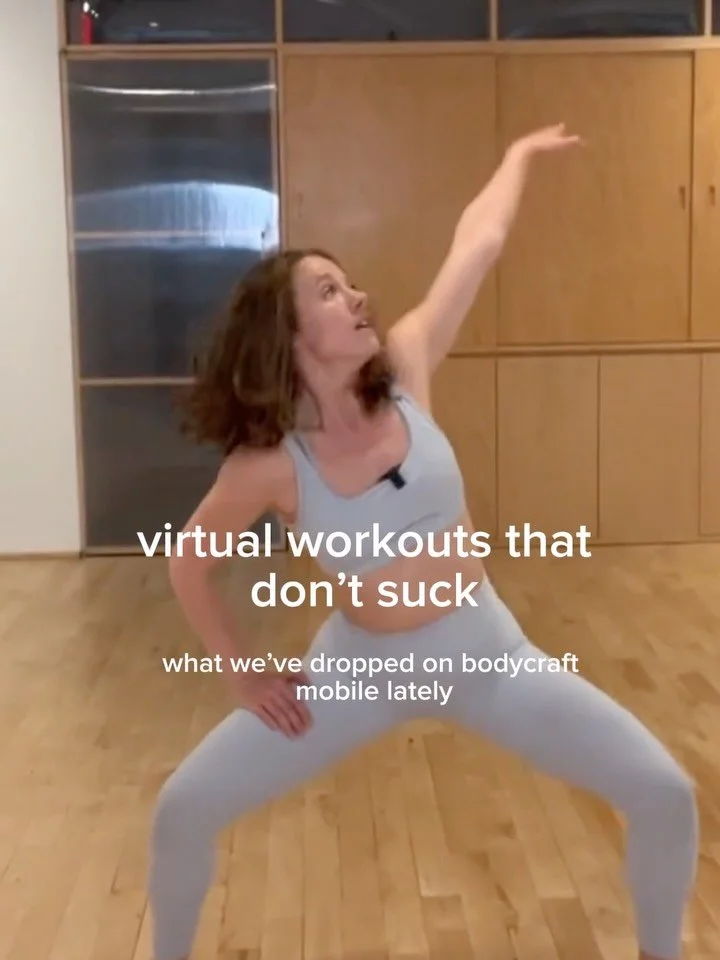 because we get that sometimes you need to move a heavy weight and sometimes you need to shake ya booty, and we offer it all. 

right now you can get a free month of bodycraft mobile for our bday sale &mdash; sale ends today! here&rsquo;s a taste of s