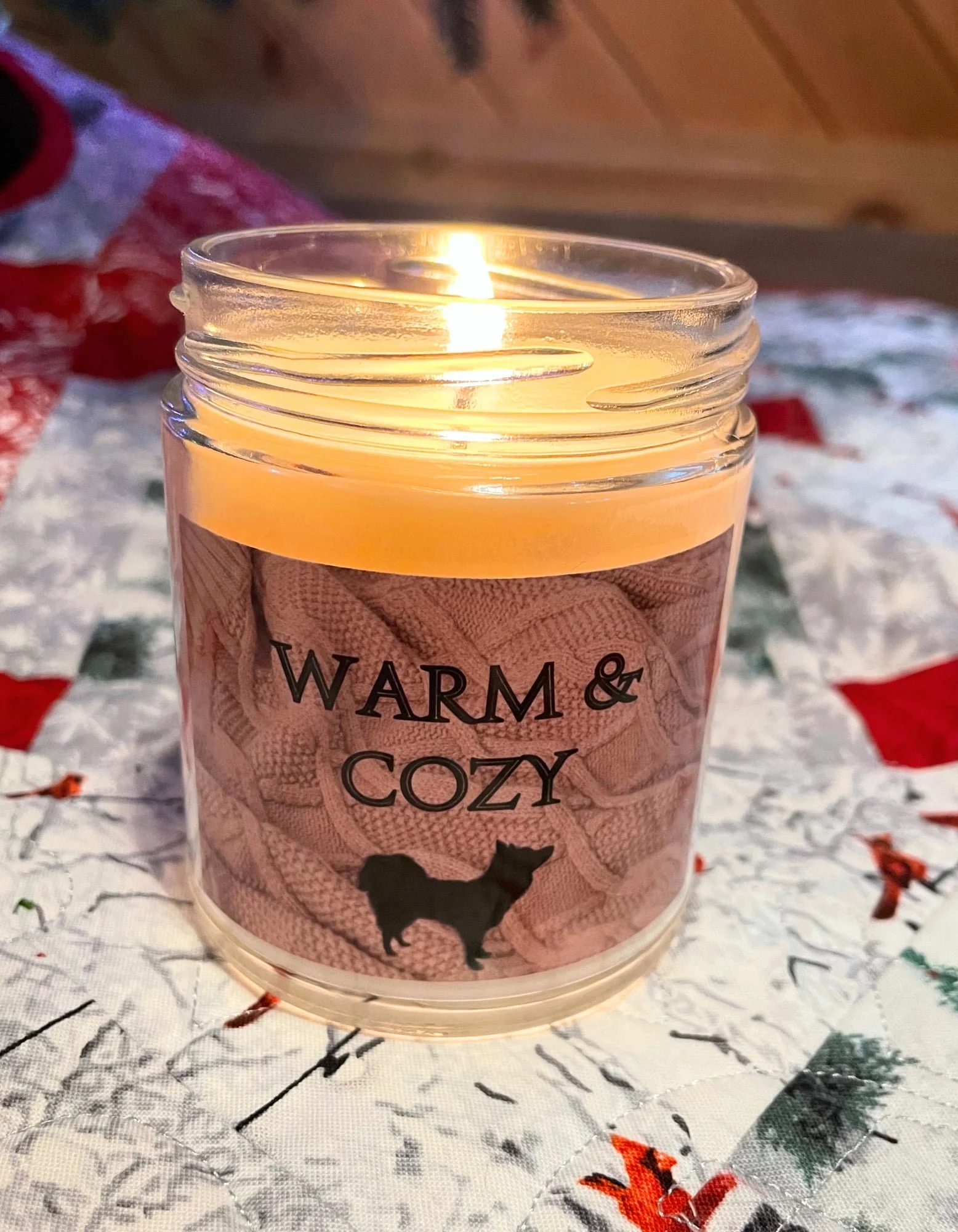 Warm and Cozy Candle, 9 oz.