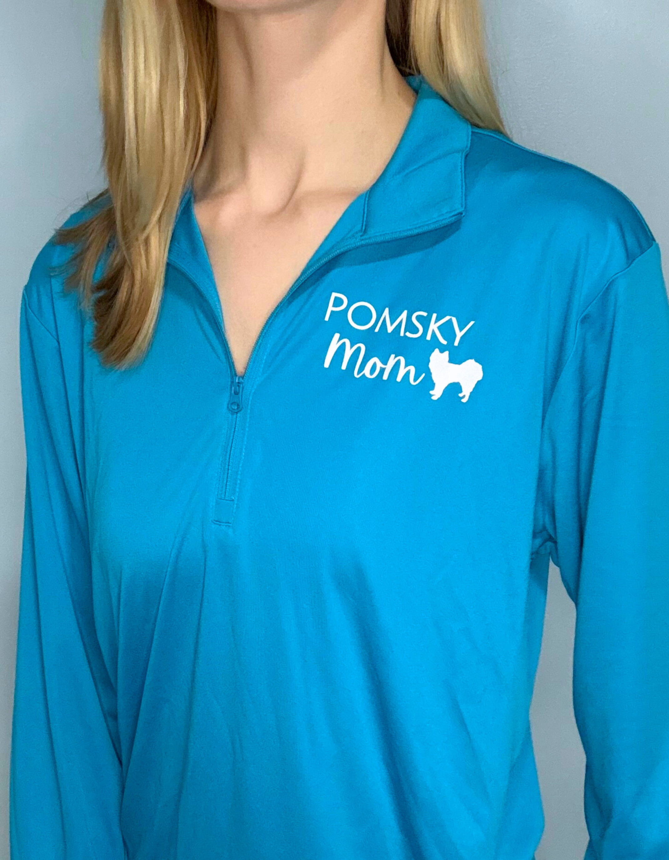 Pomsky Mom quarterzip shirt2.png