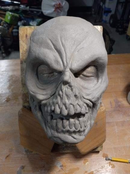 Final sculpt with more detail added.
