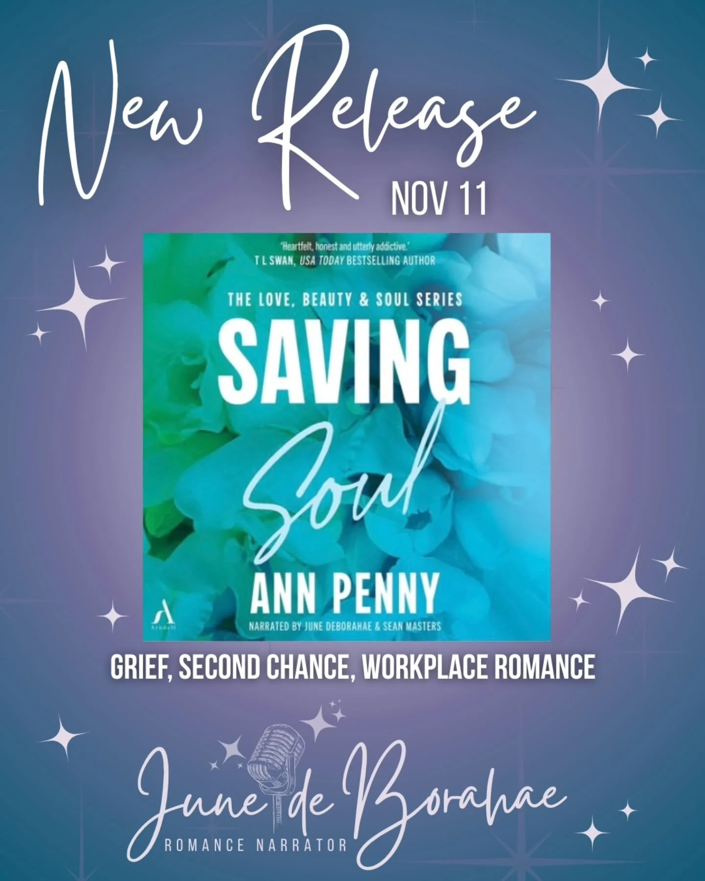 We're playing catch up! November was a hard month for me in a lot of ways, so I'll be crowing about the releases that happened while I was in hermit mode!

This gem by @annpenny.author was released as a part of a three book interconnected stand alone