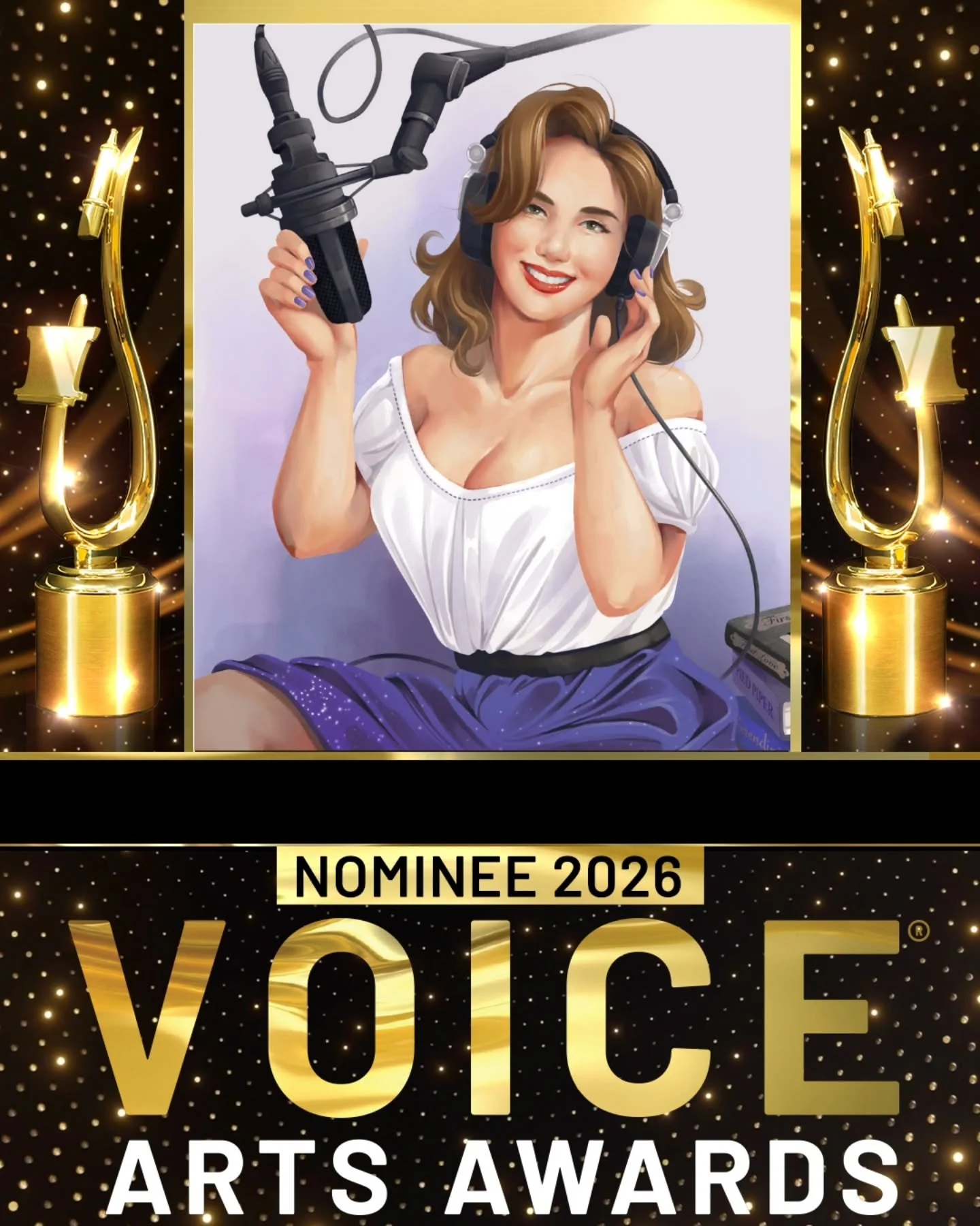 Today, I am grateful for being a part of two incredible multicast projects and for the nominations that they've received. I know how much hard work went into all of it and I'm so happy I was able to do my part to bring it to life! Congratulations to 