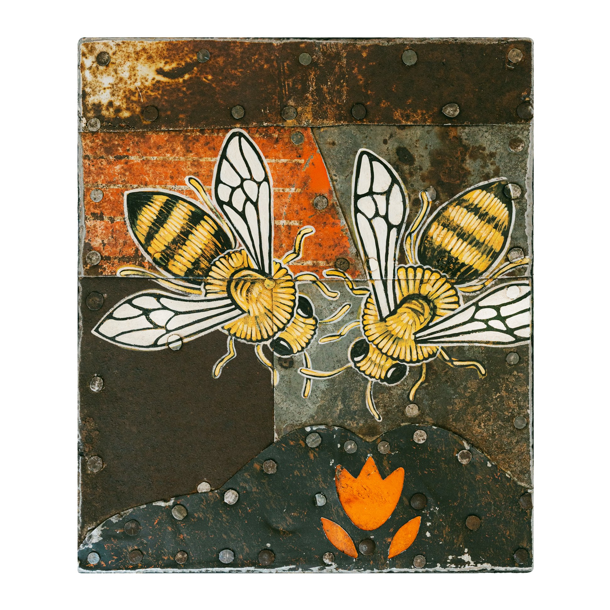 Honey Bees, Rusty Diligent.jpg