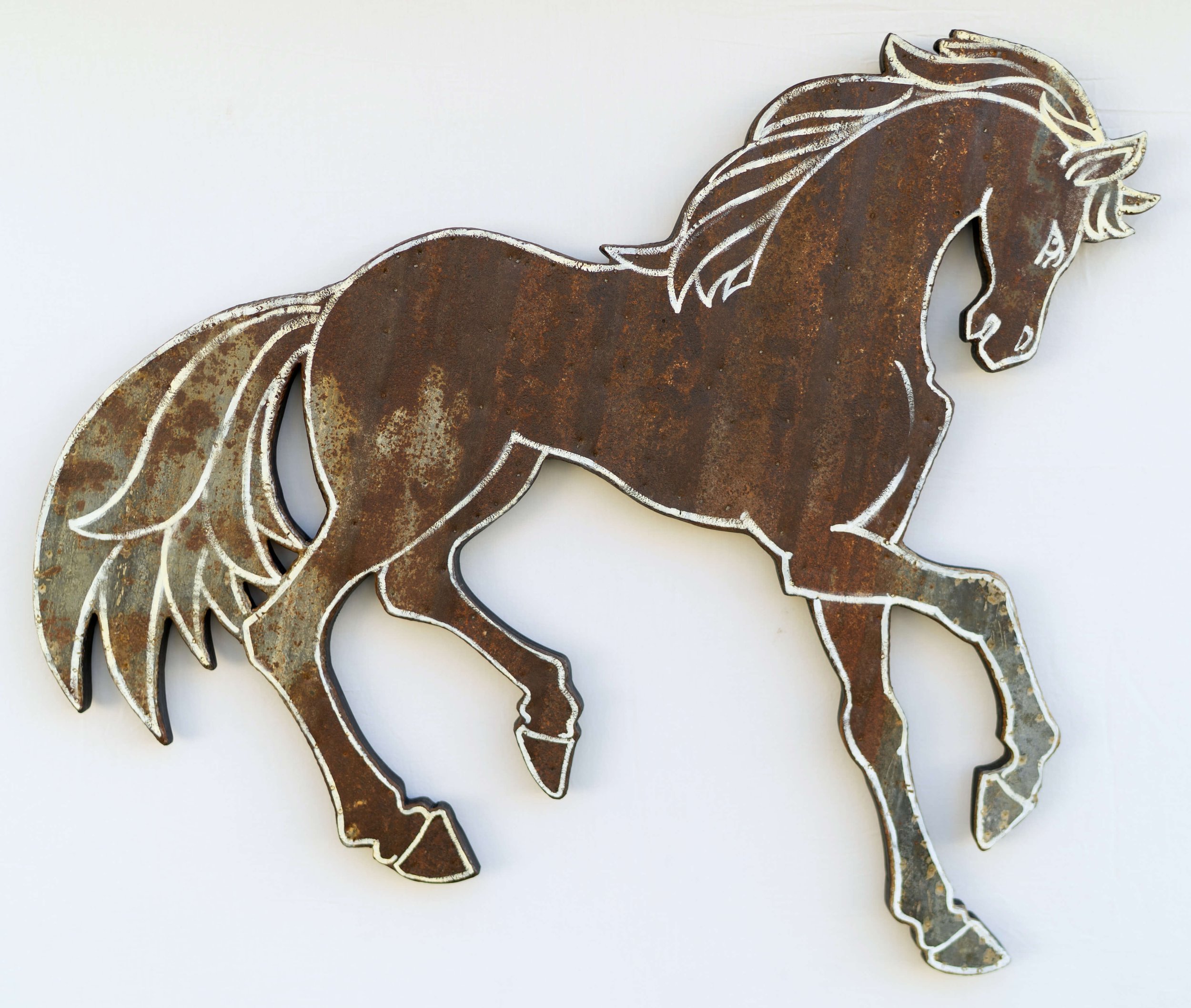 Portfolio Art of Noah Sanders Metal Horse.jpg