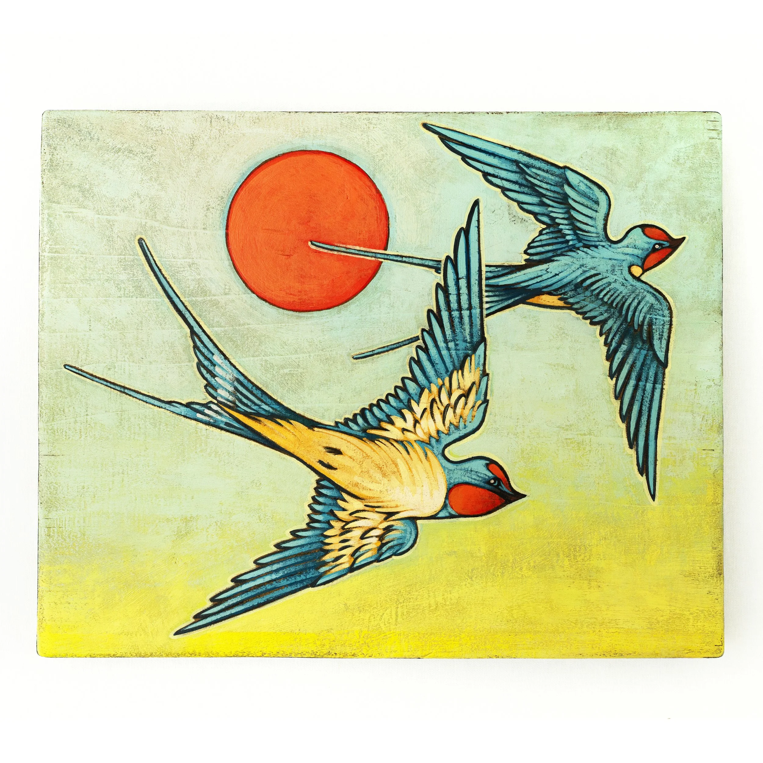 Sunrise Swallows 8x10.jpg