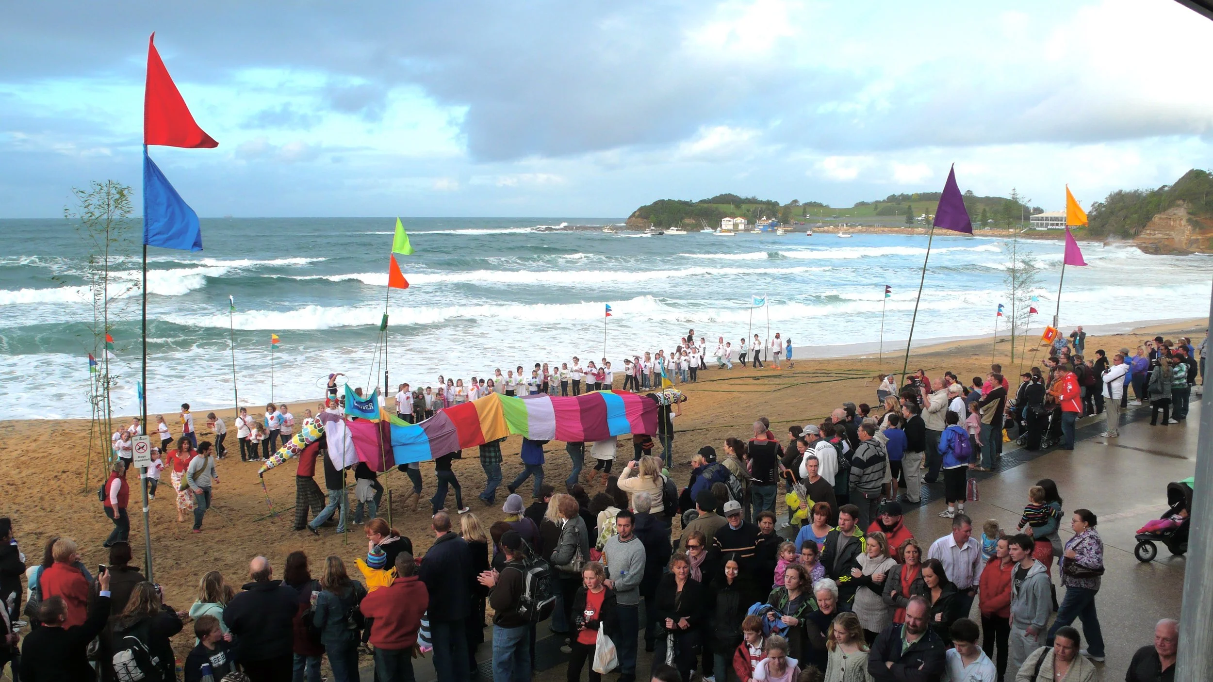 5 Lands Walk. Darkinjung Country. Central Coast NSW. Connecting Community. Winter Solstice.