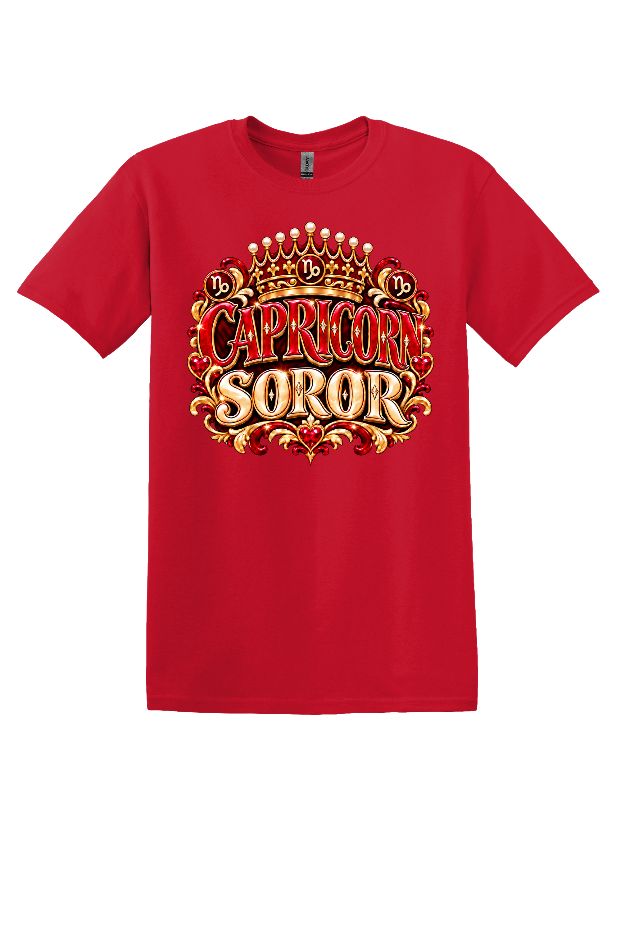 RED CAPRICORN SOROR TEE.png