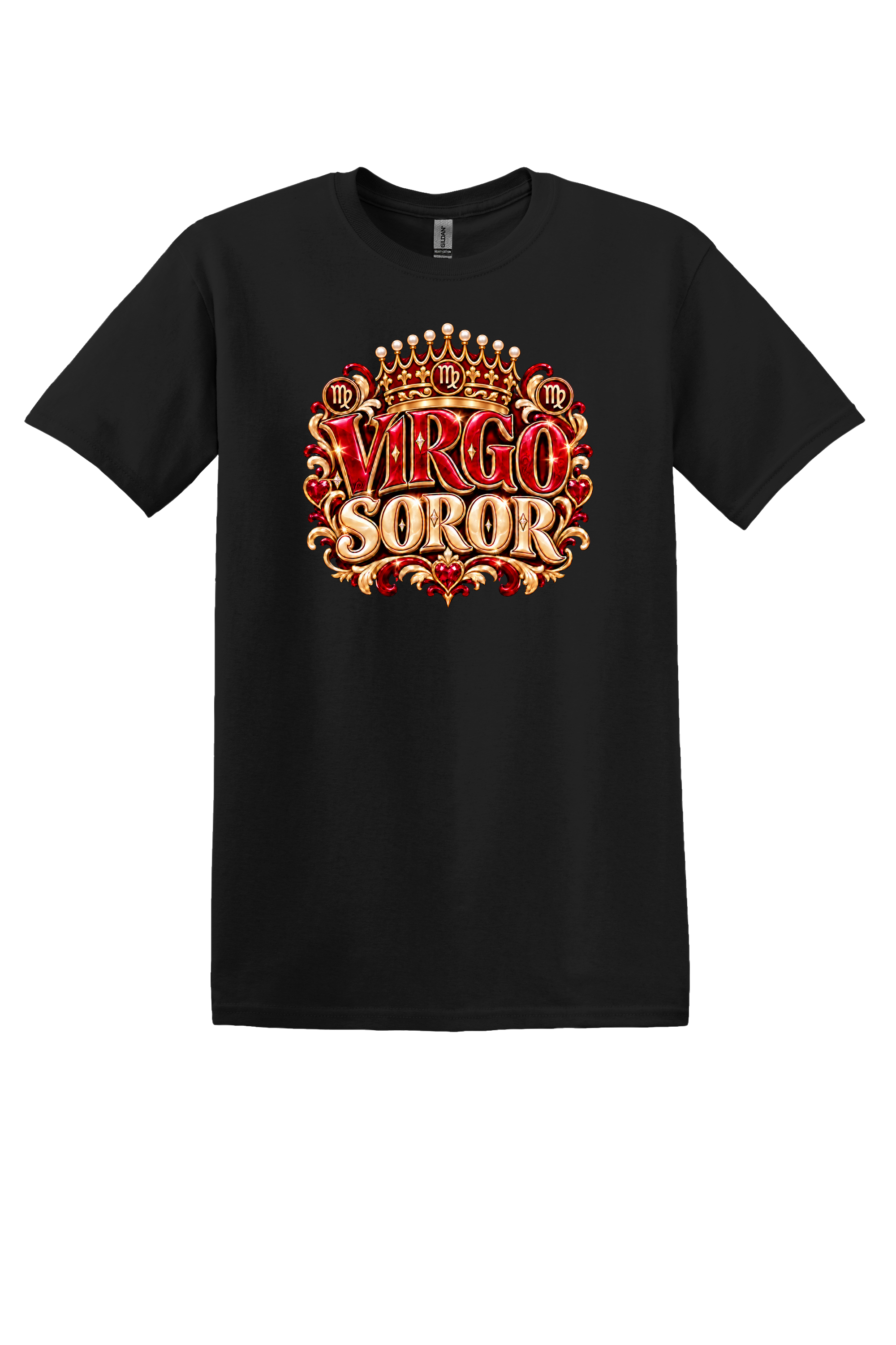 BLACK VIRGO SOROR TEE .PNG