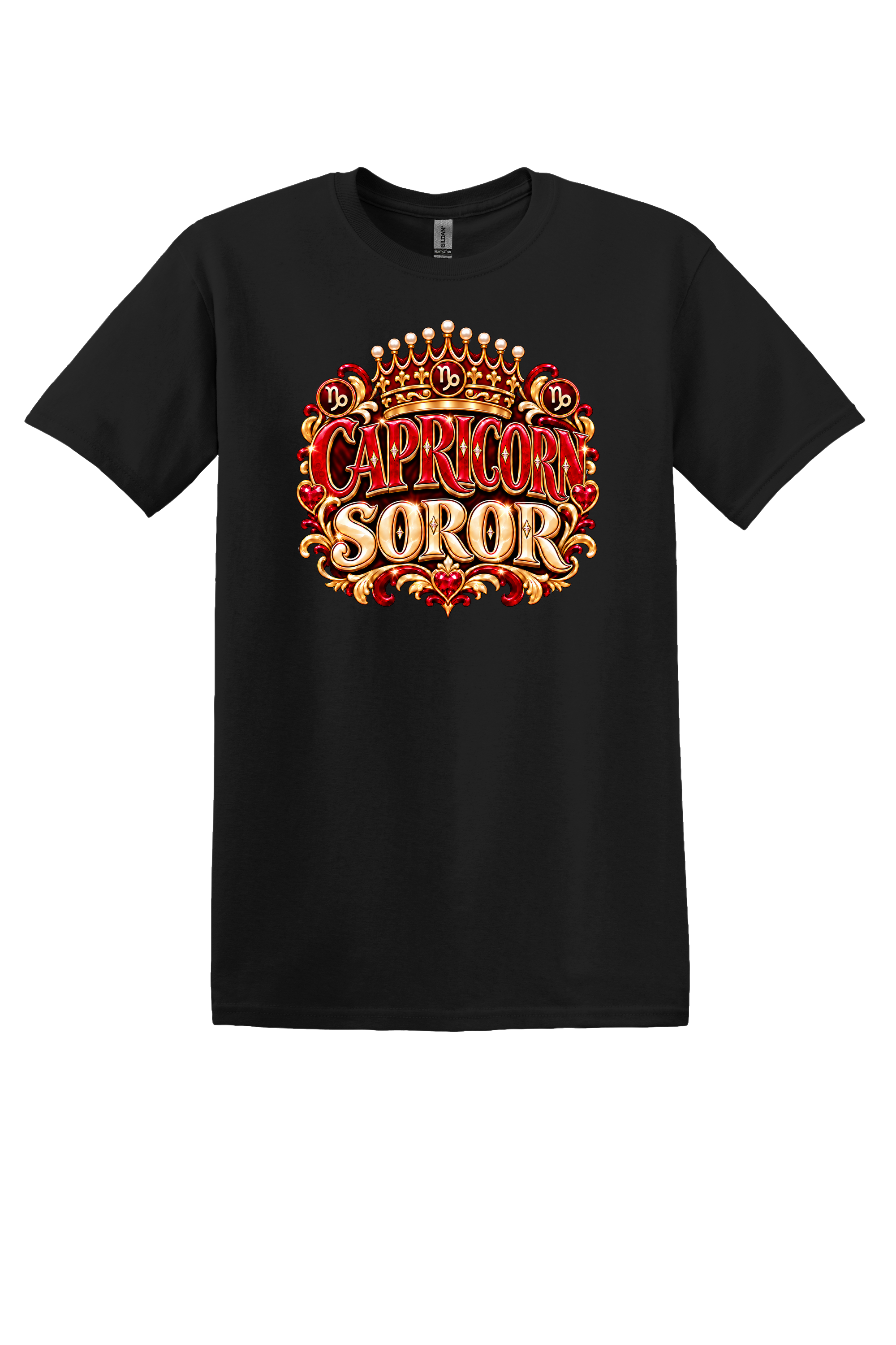 BLACK CAPRICORN SOROR TEE.png