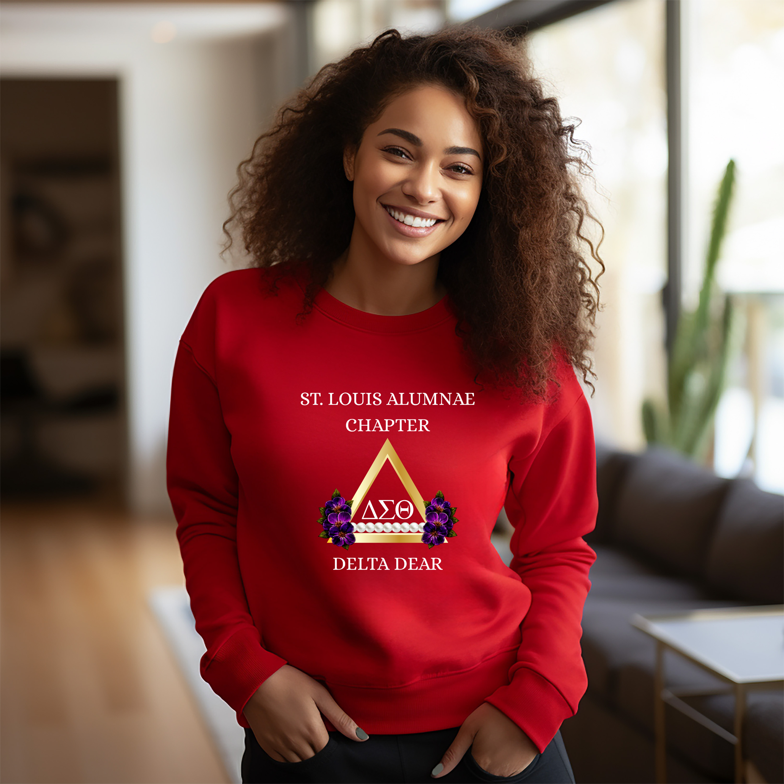 DELTA DEAR ST. LOUIS ALUMNAE SWEATSHIRT