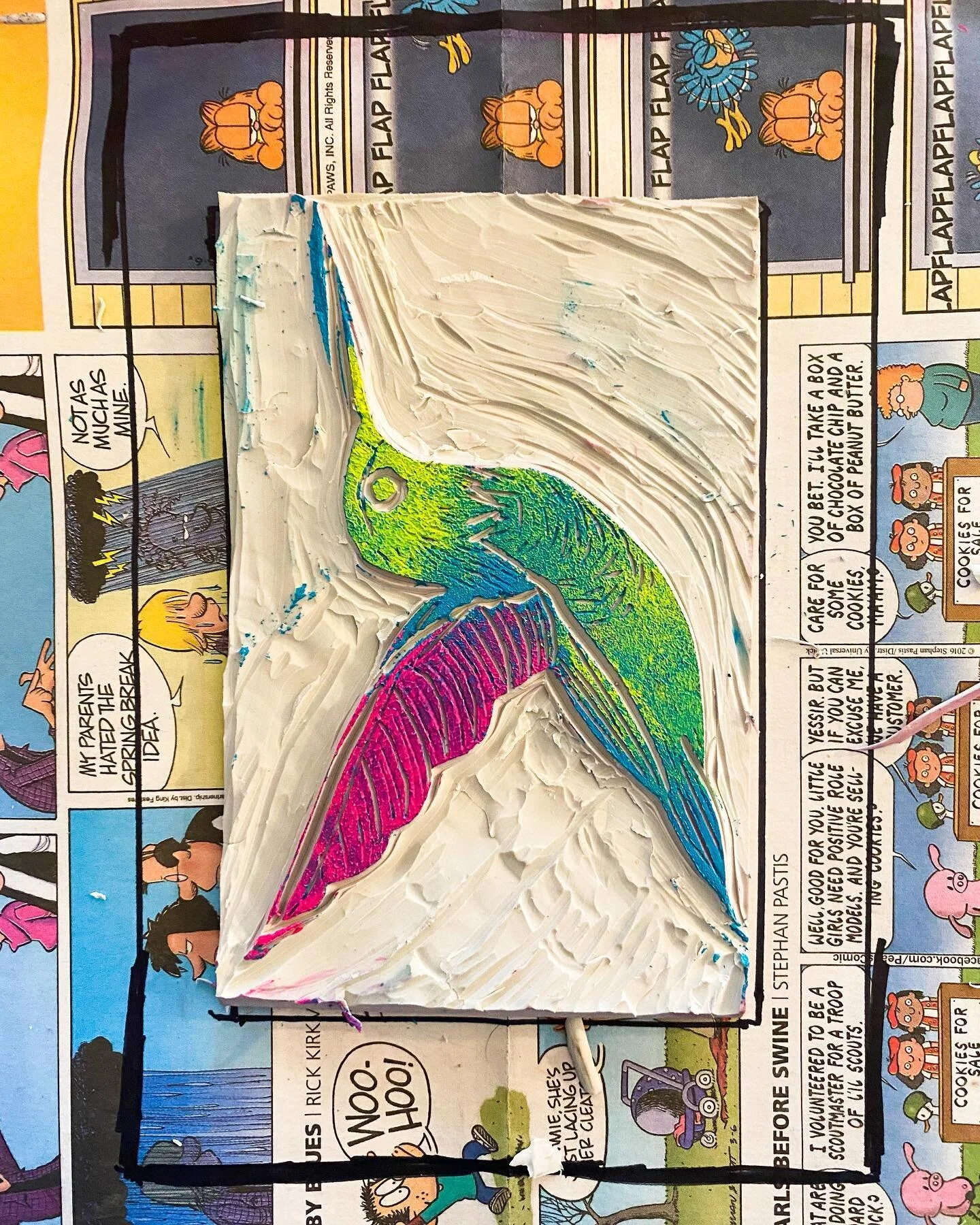 #printmaking 
#hummingbird 
#colibri 
#venessachavezart