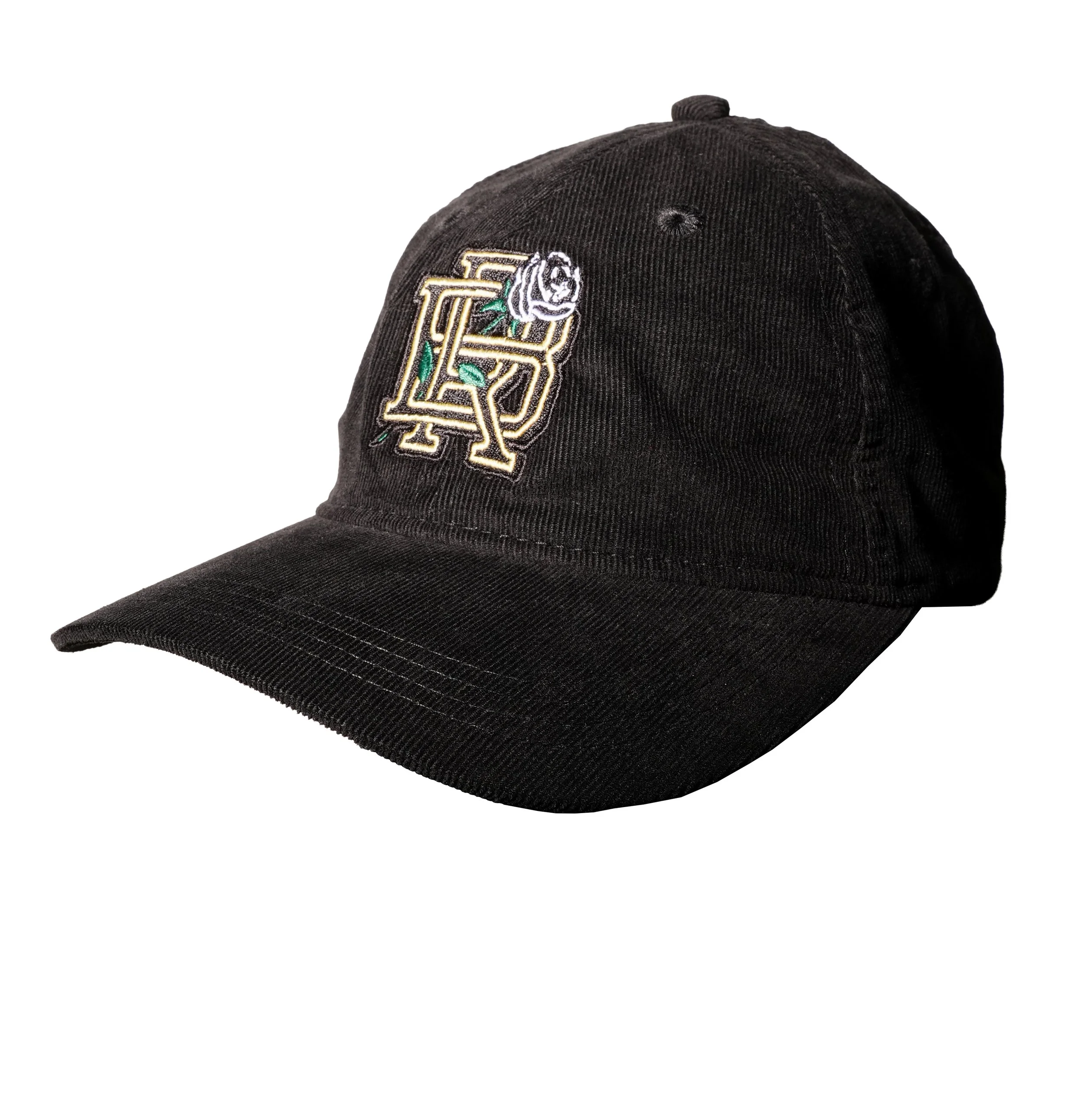 BRSB "Black Corduroy" Monogram Dad Hat