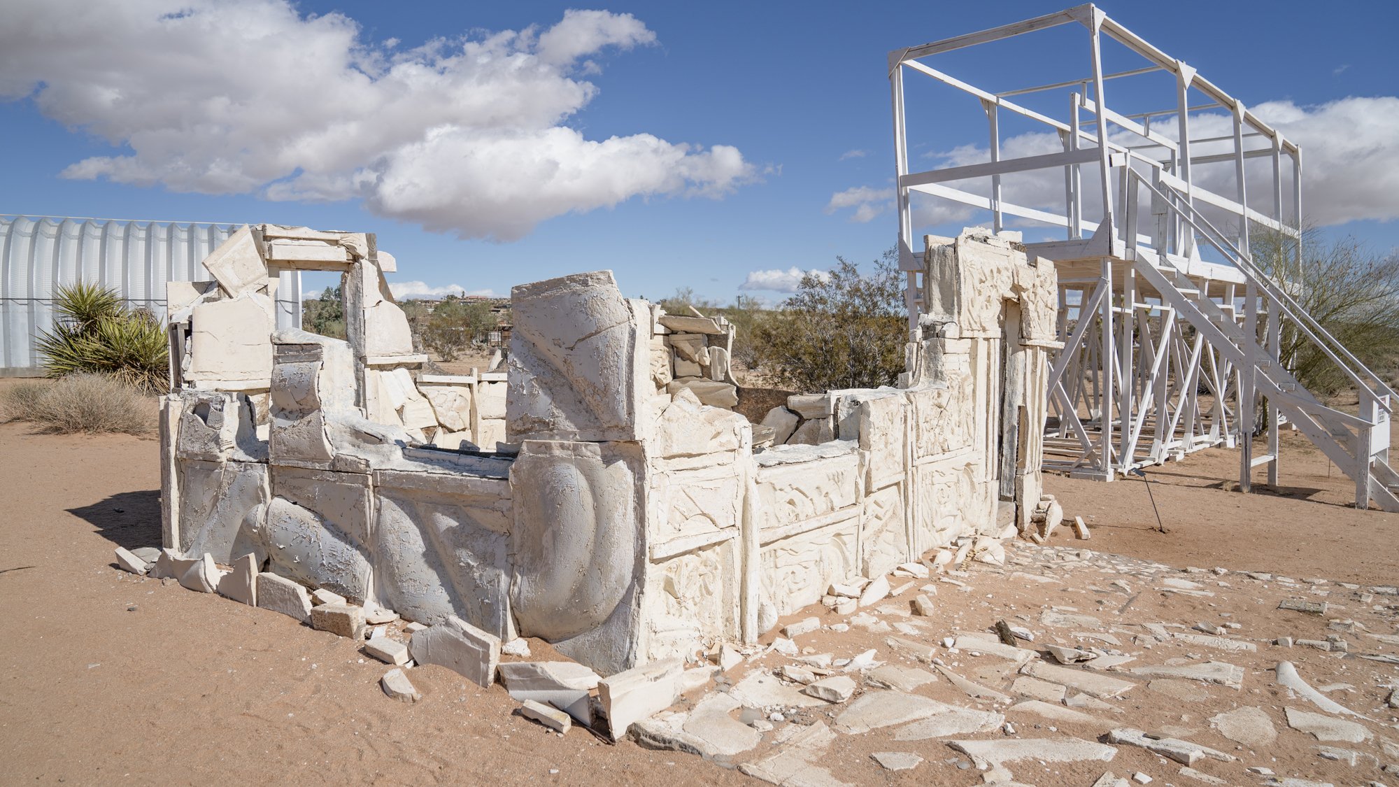 Noah Purifoy. Spanish Arch, 2000