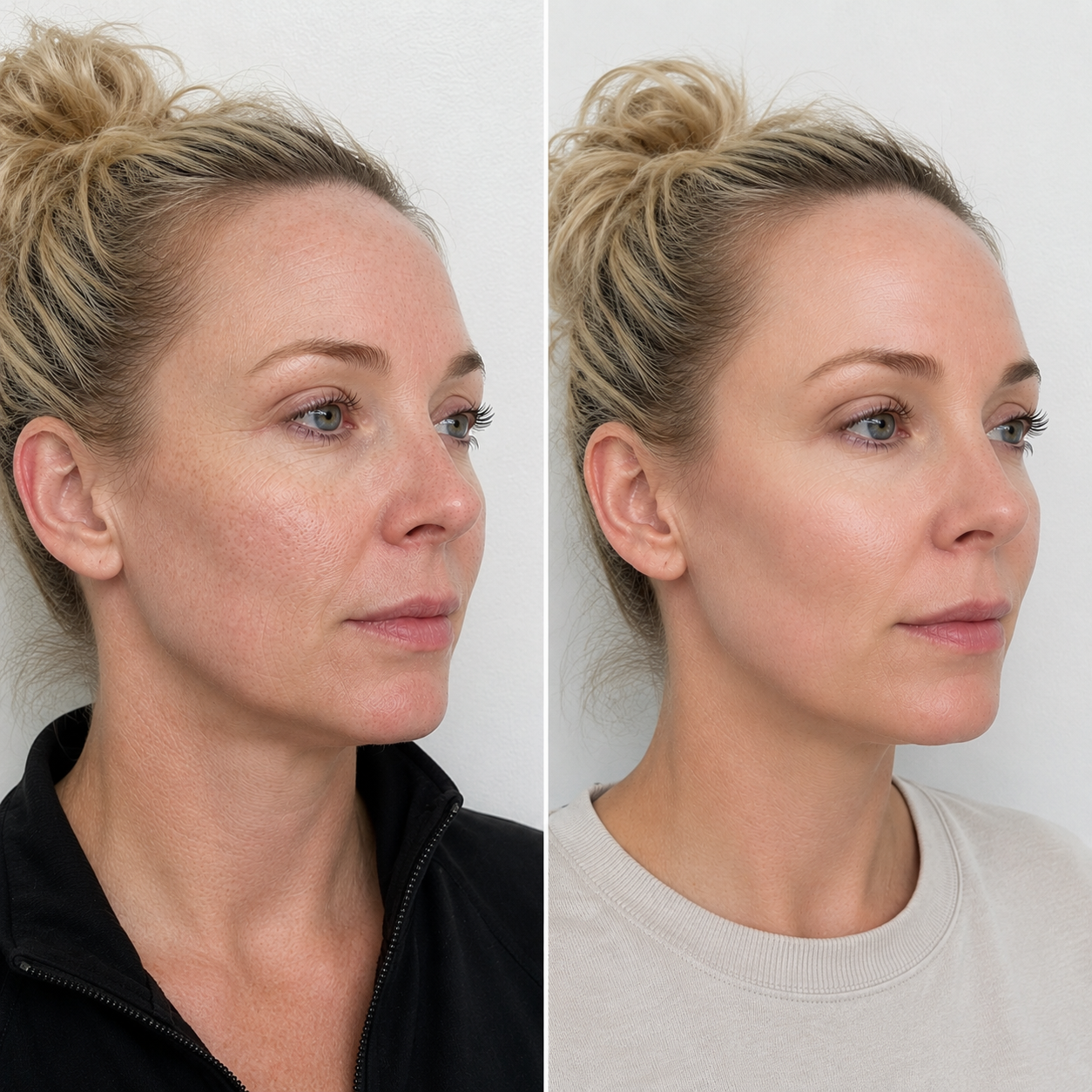 before and after with microneedling tox and ipl.png