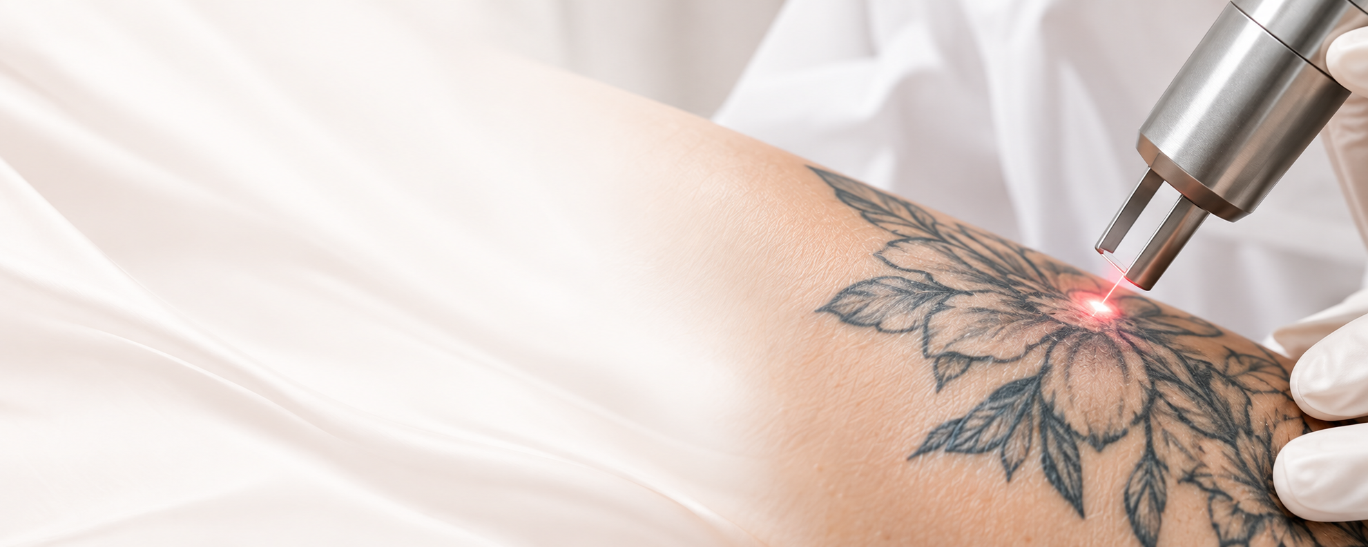 Laser tattoo removal treatment