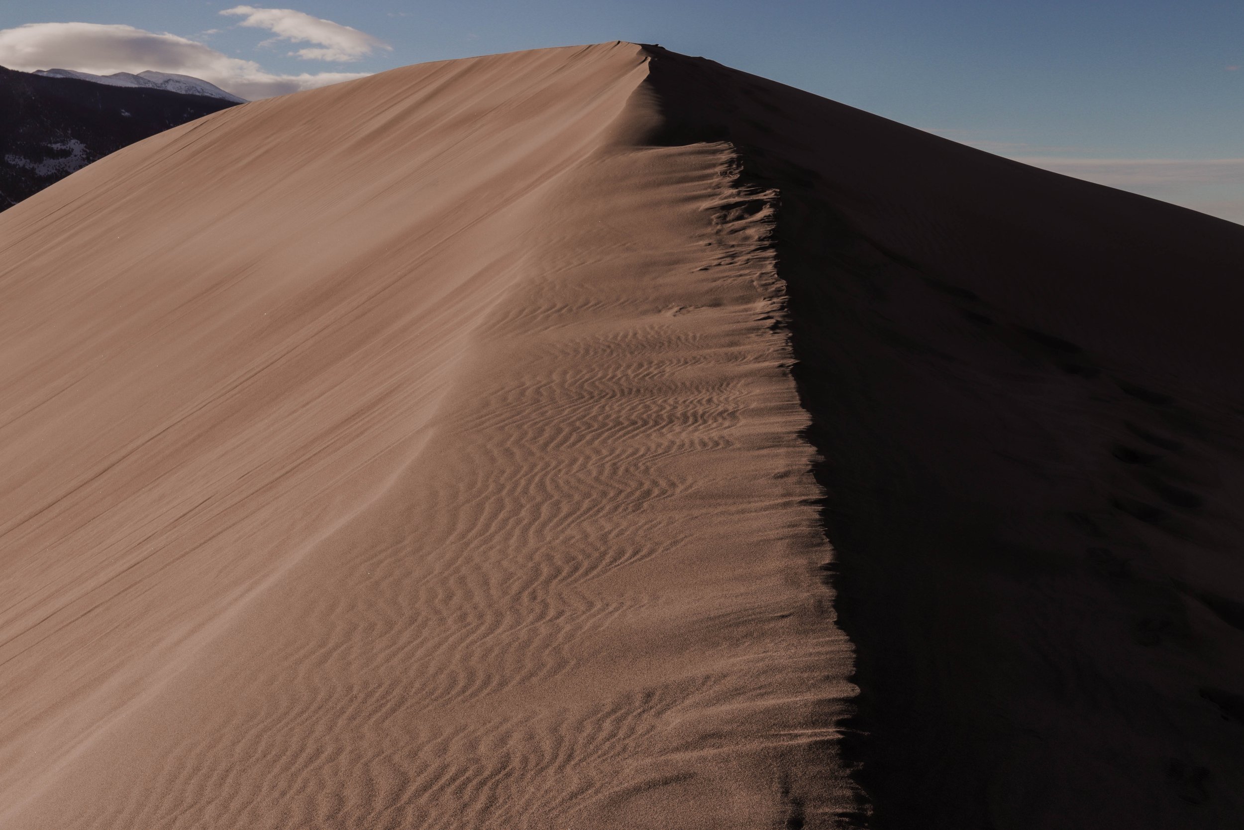 The Highest dune at Sand Dunes National Park