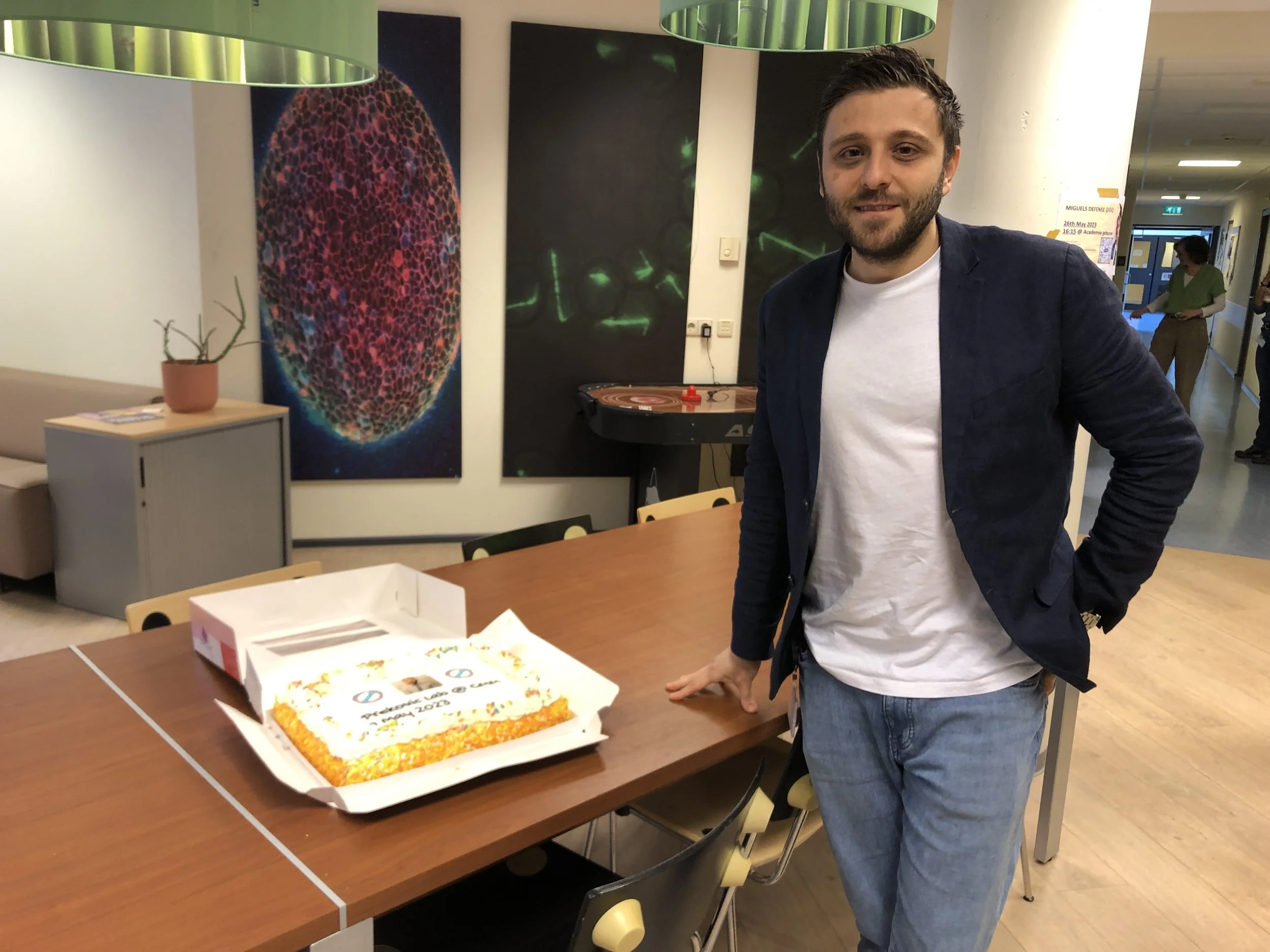 Stefan Prekovic started as a new CMM group leader.