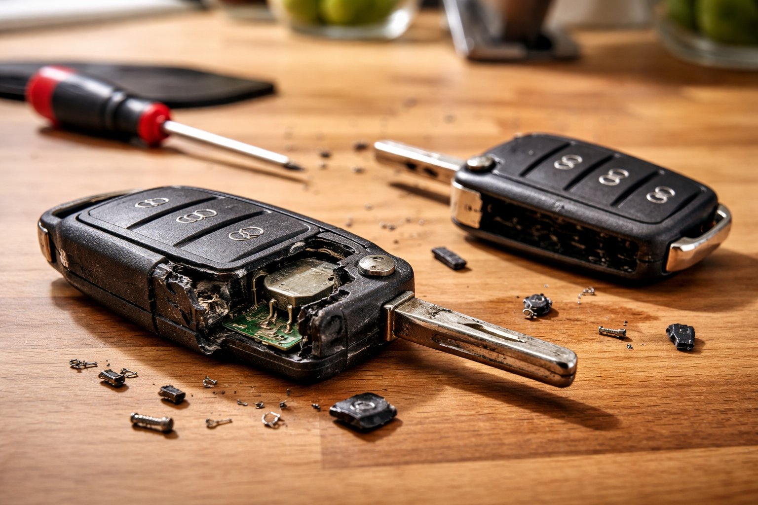 Bilnøkkelreparasjon