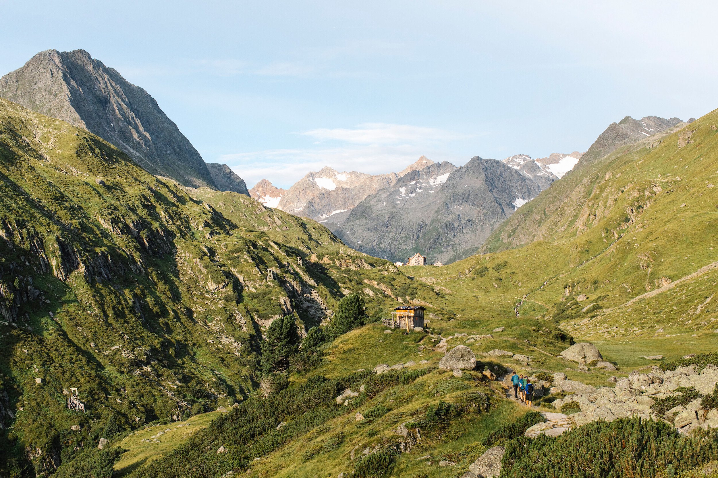 „Man sollte sich die Zeit gönnen, ein, zwei Wochen unterwegs zu sein, wenn man die Batterien aufladen möchte und nachhaltige Effekte sucht.“ - Foto: Elias Holzknecht