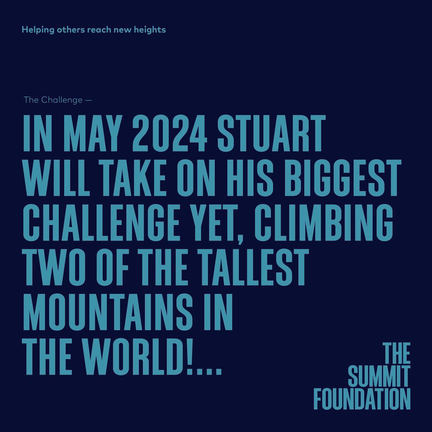 It&rsquo;s official! Stuart will aim to summit Mount Everest and Lhotse in May 2024! He is raising money for The Summit Foundation with the aim to help young people in Norfolk. Follow his journey here as the countdown begins&hellip;

#everest2024 #mo