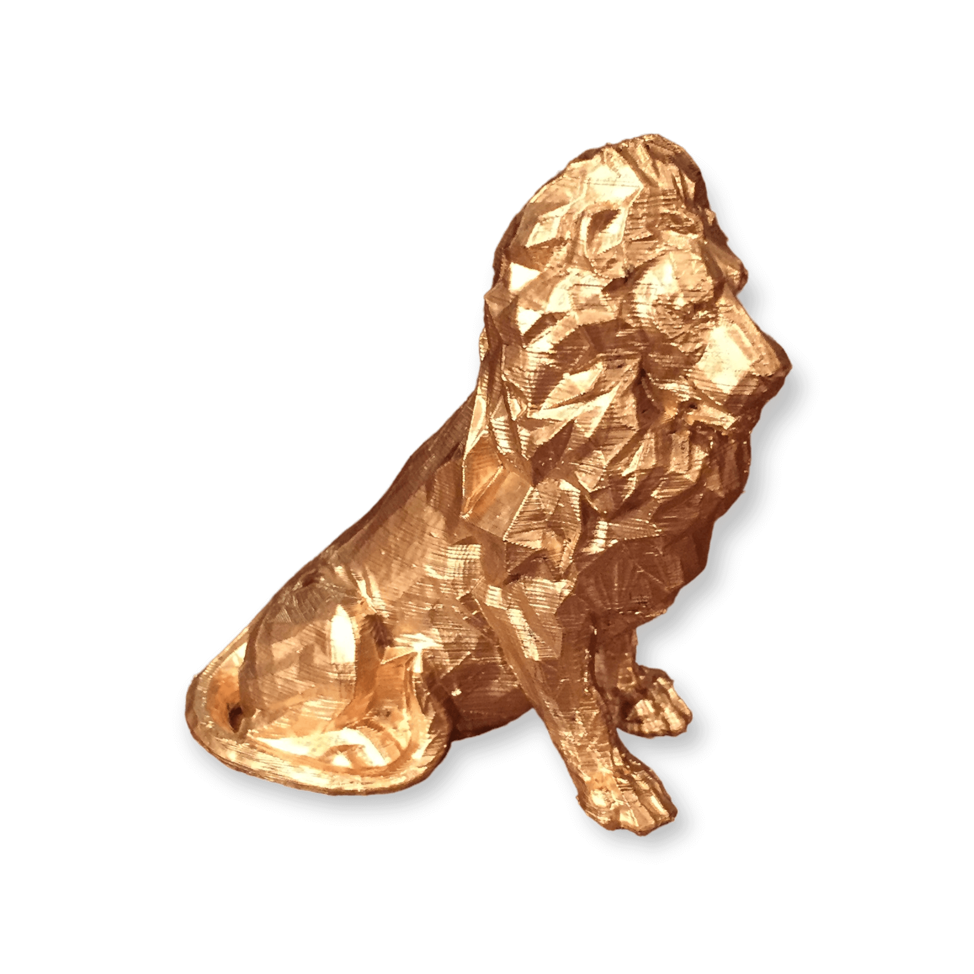 gold lion 3d print.PNG