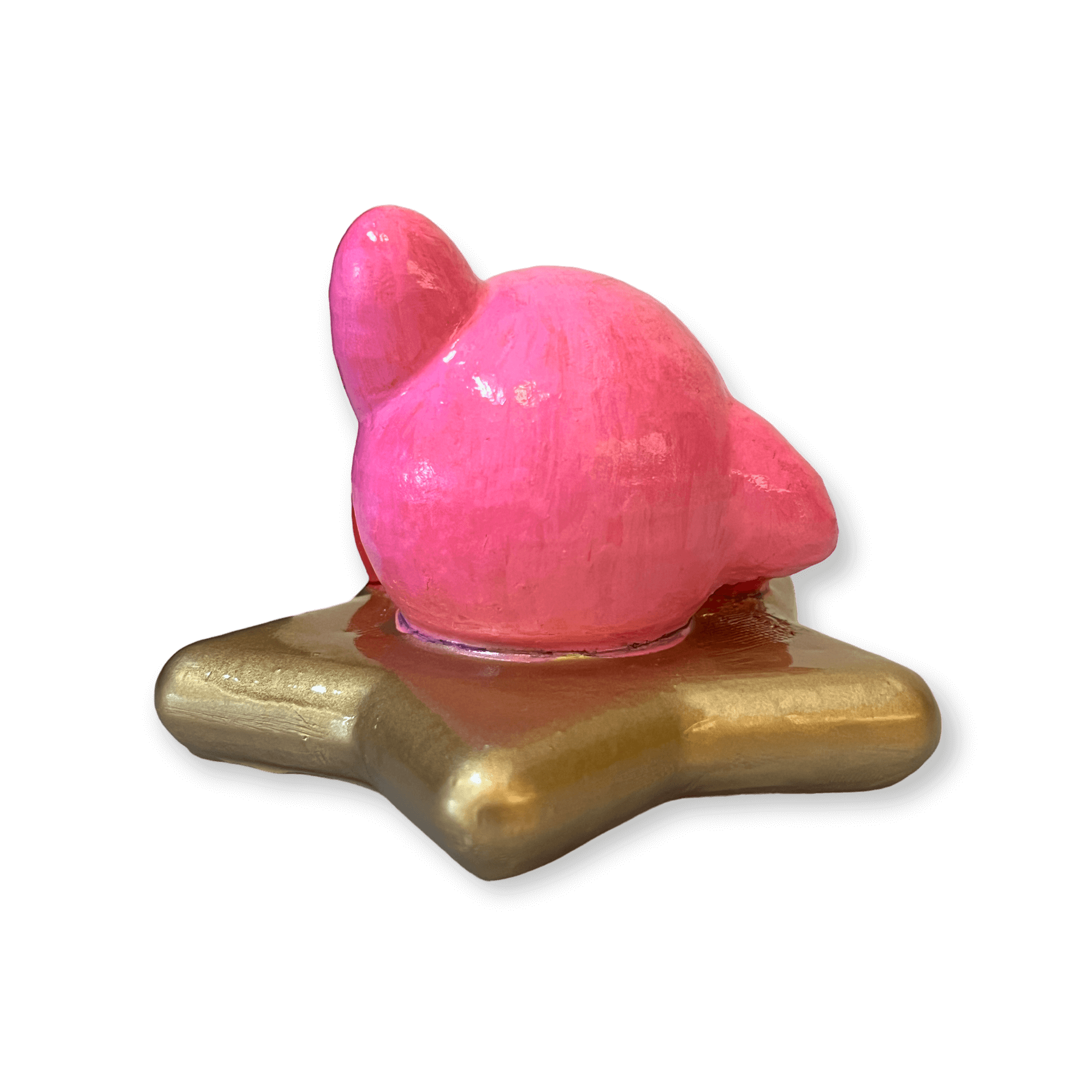 Kirby Air Ride 3D Print Kirby on Star4.png
