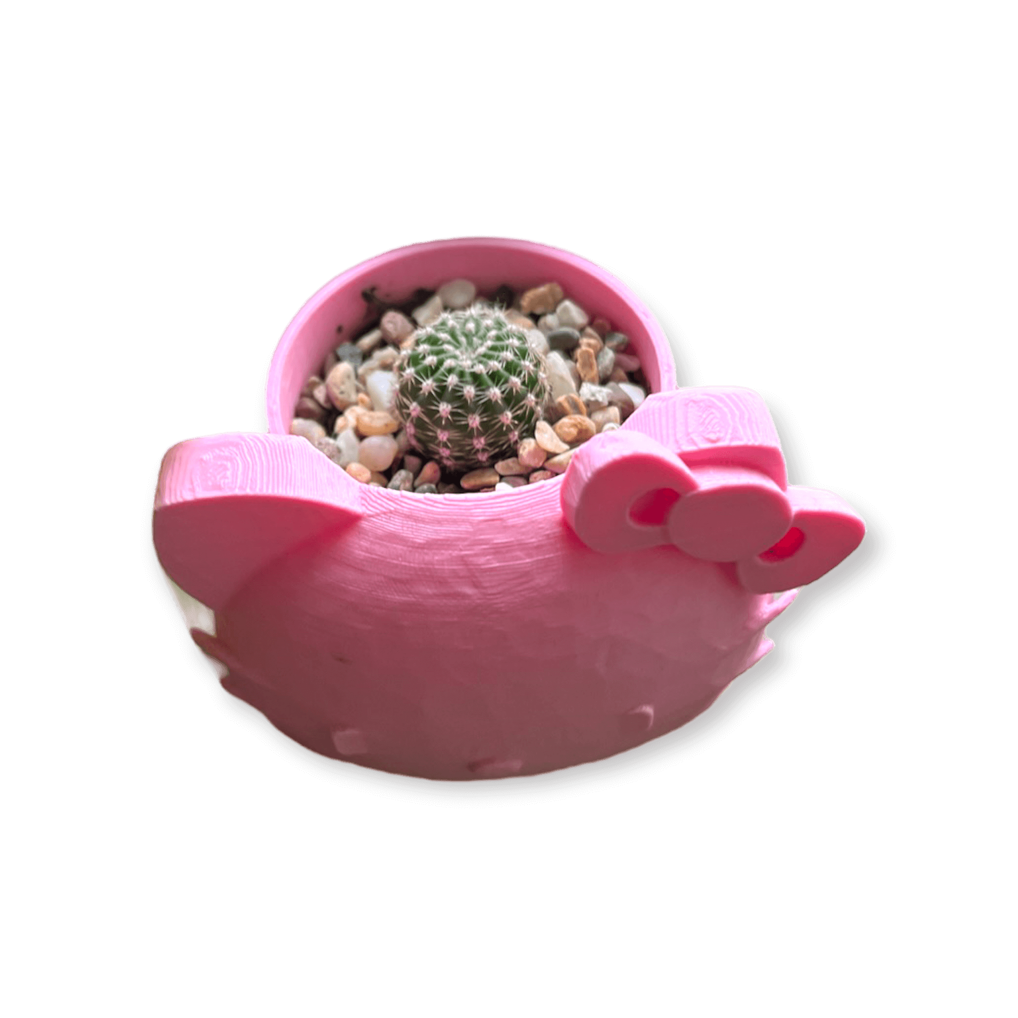 hello kitty 3d printed pink planter.png