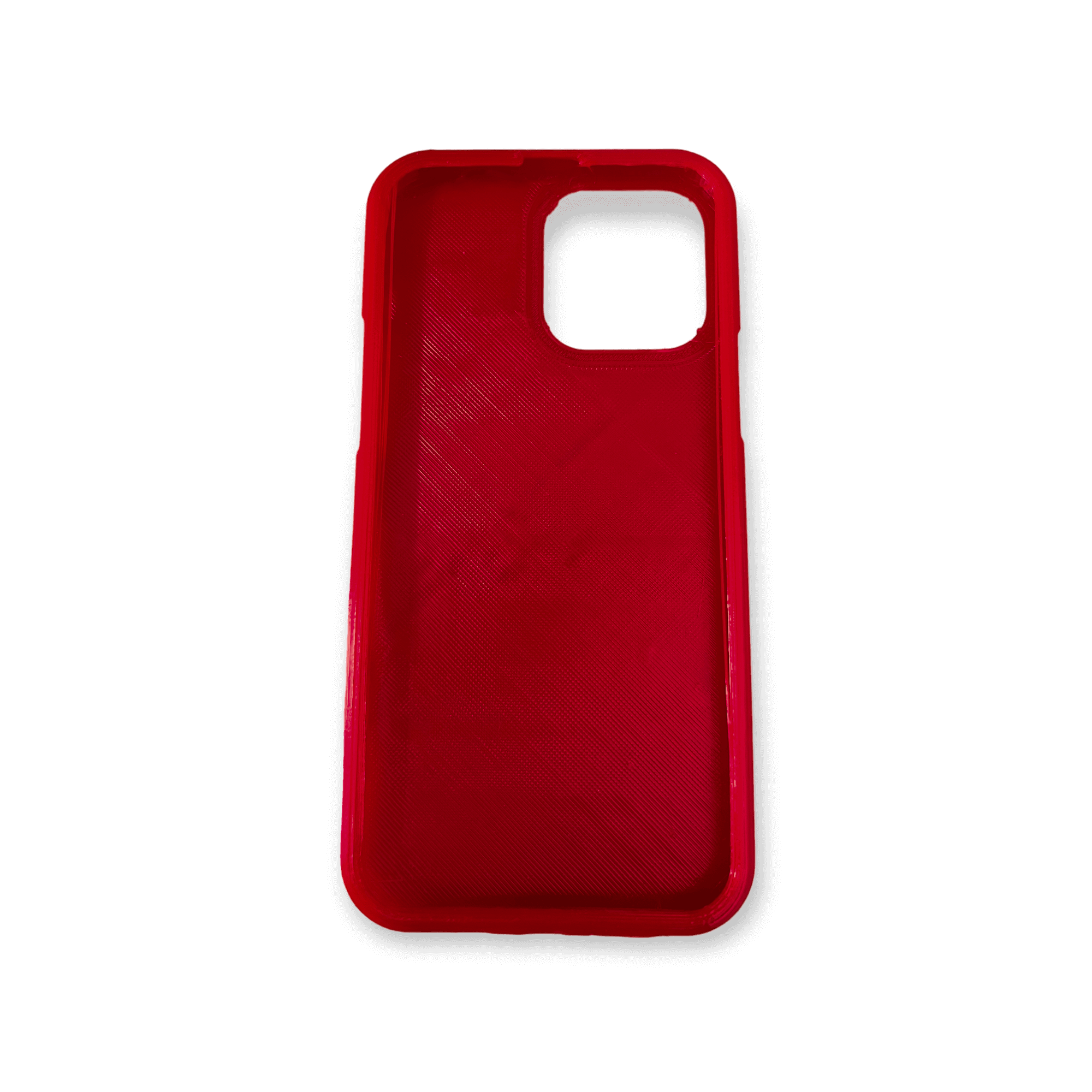 3D Printed iPhone covers - flexible Red TPU.png