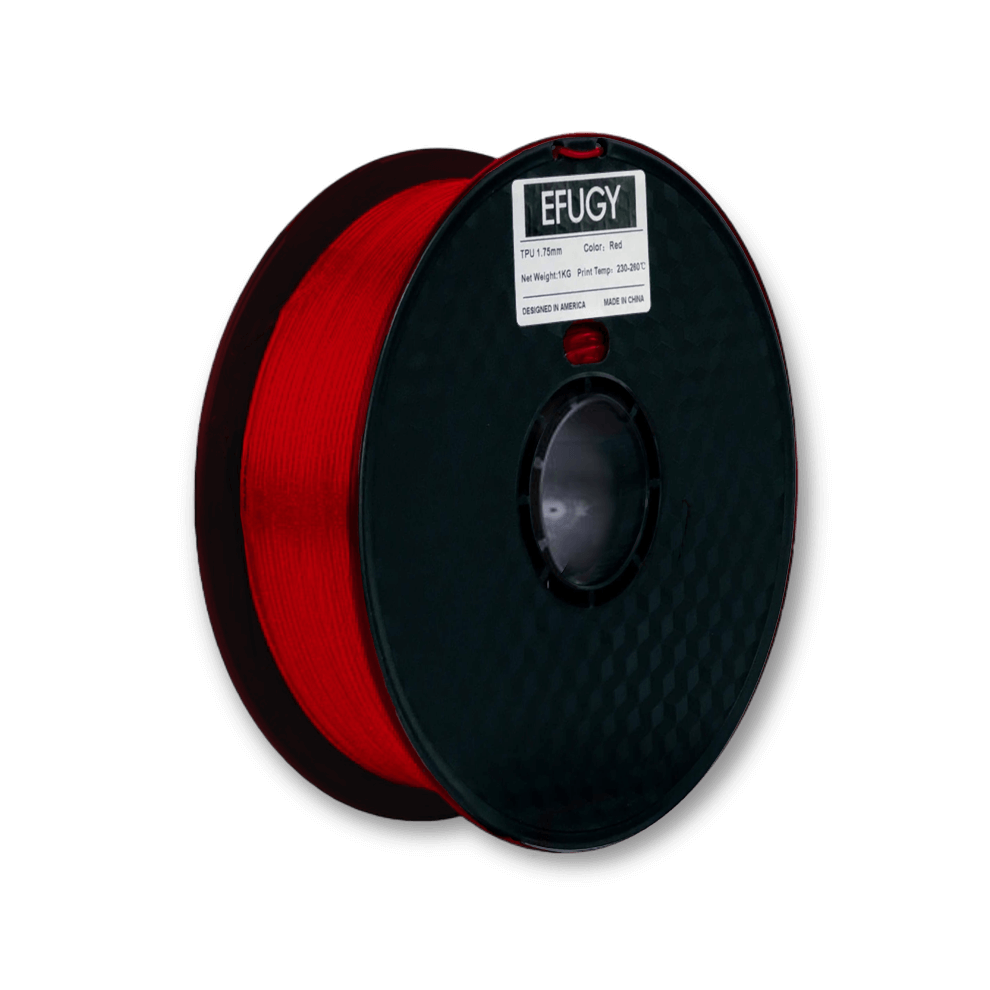 Red TPU Filament 1.75mm — EFUGY