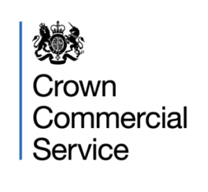 Crown Commercial Service logo with a crest at the top and the text 'Crown Commercial Service' below.