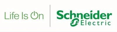 Schneider Electric logo with the slogan 'Life Is On'