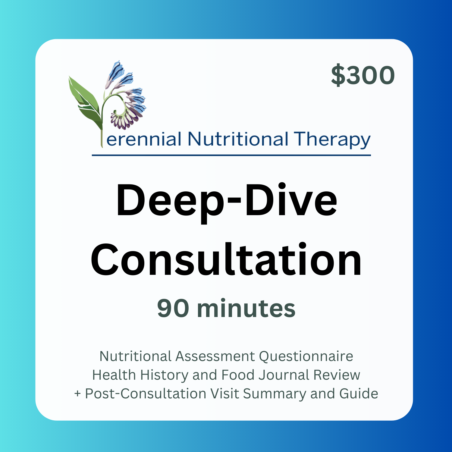 Deep-Dive Consultation 