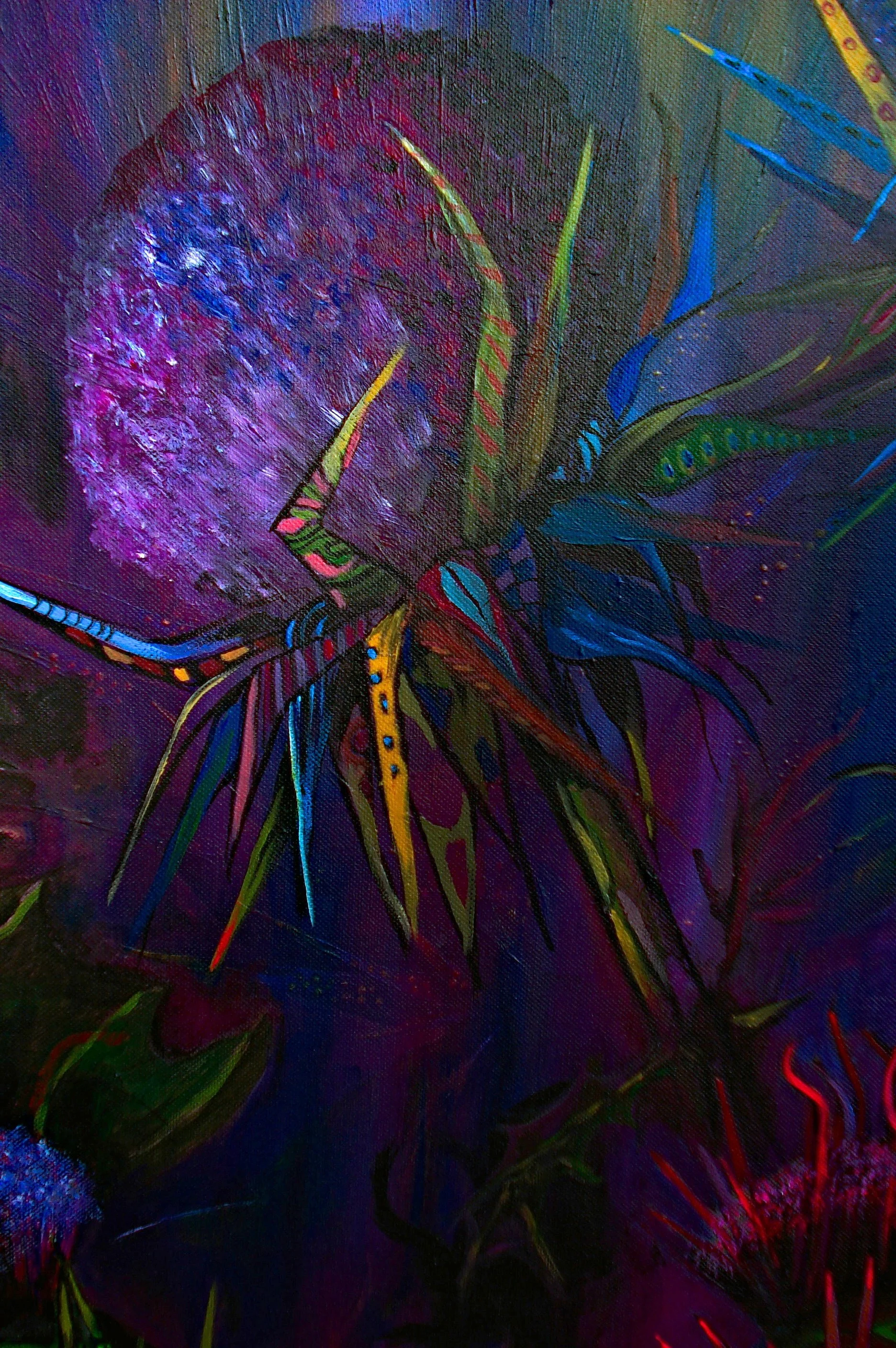 'Queen of Weeds' W27cm x H40cm
No longer available