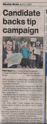 Bold Heath Quarry- Weekly News