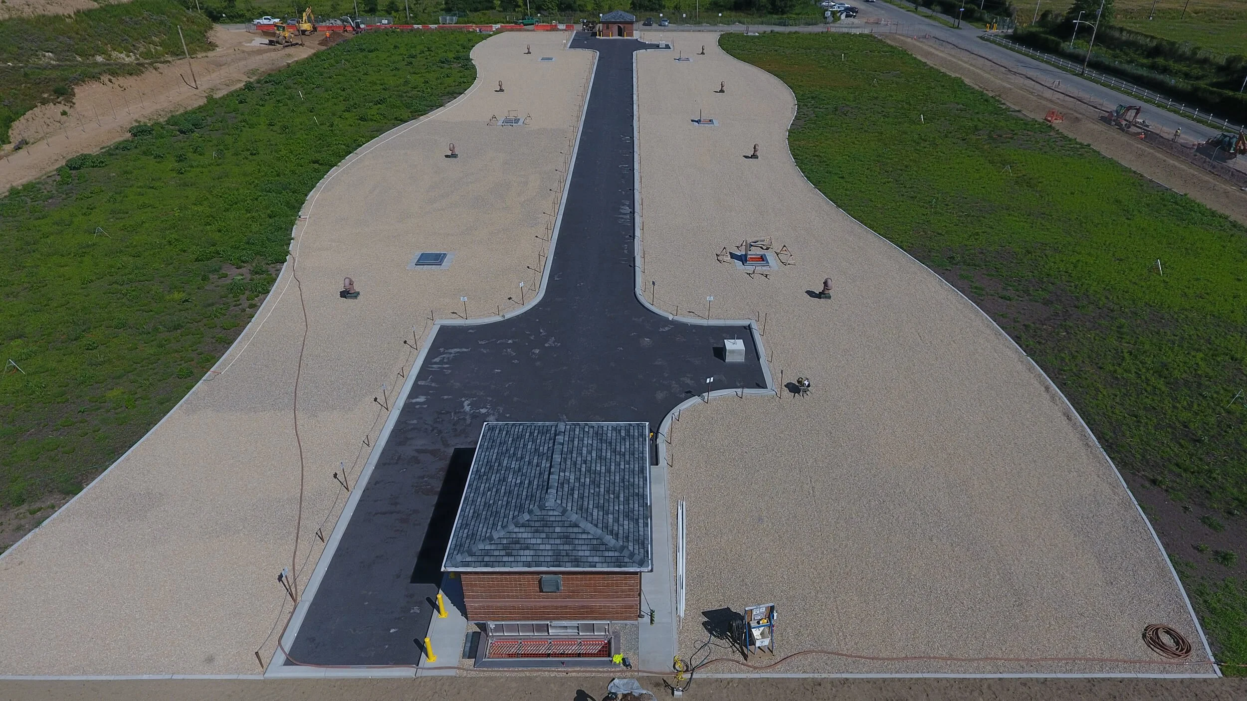 0824 Influent Bldg from Drone looking W.jpg
