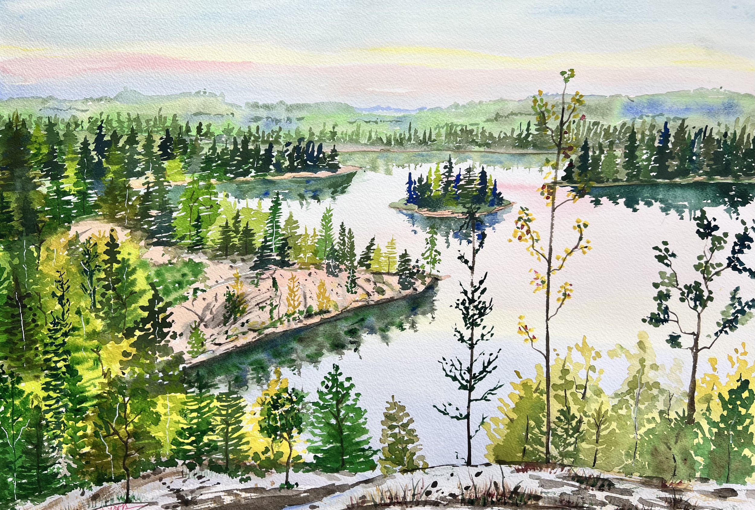 God’s Country | 19 1/2 x 25 1/2