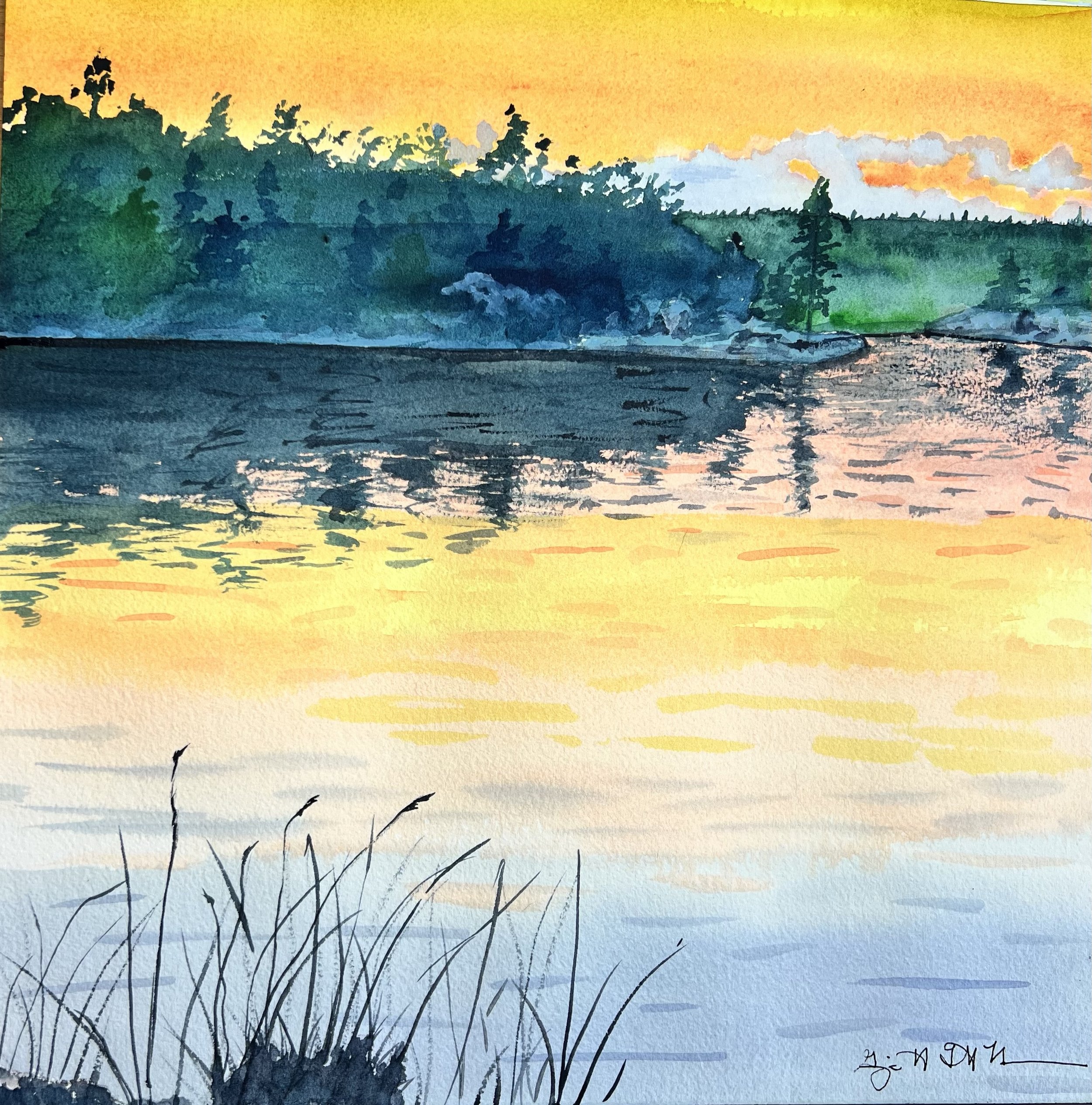 Silence | 16 3/4 x 16 3/4