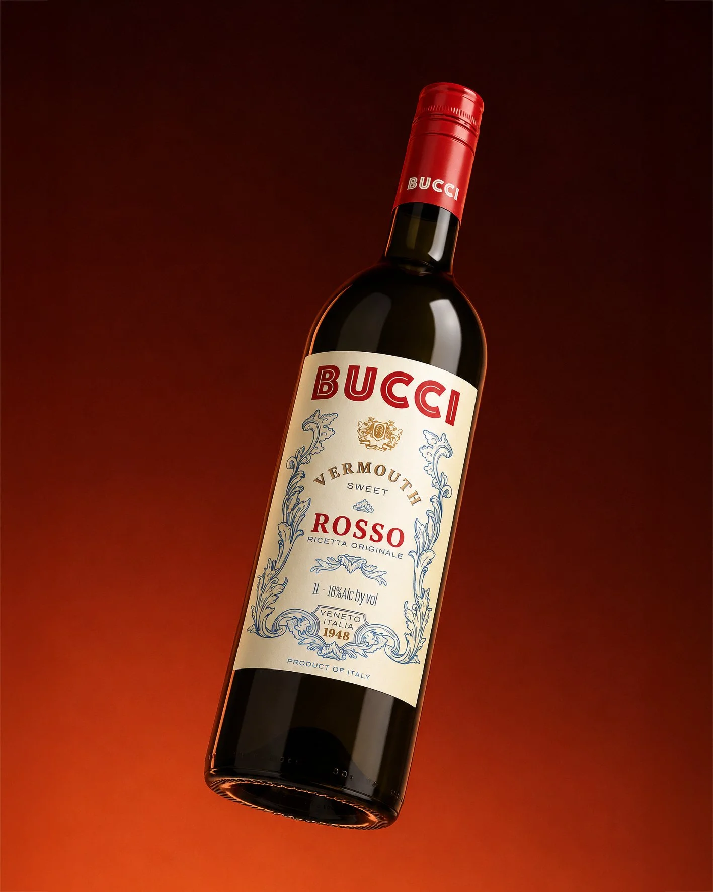 Design Etichetta Vermouth Bucci