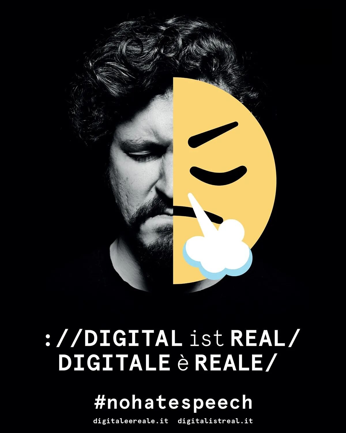 COMING SOON!
🇩🇪 www.digitalistreal.it
🇮🇹 www.digitaleereale.it
❌ #nohatespeech 
#digitalisreal 
#digitalistreal 
#digitale&egrave;reale 
#stophatespeech 
#hatespeech